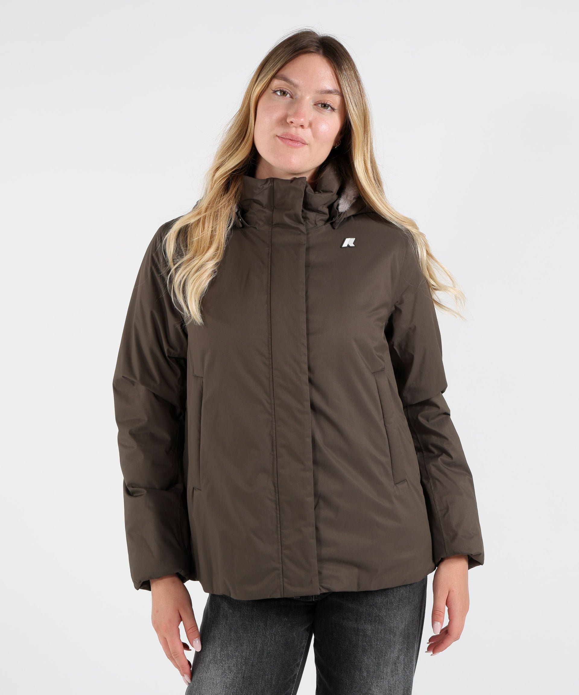 K-WAY Giacca Marlette con Cappuccio