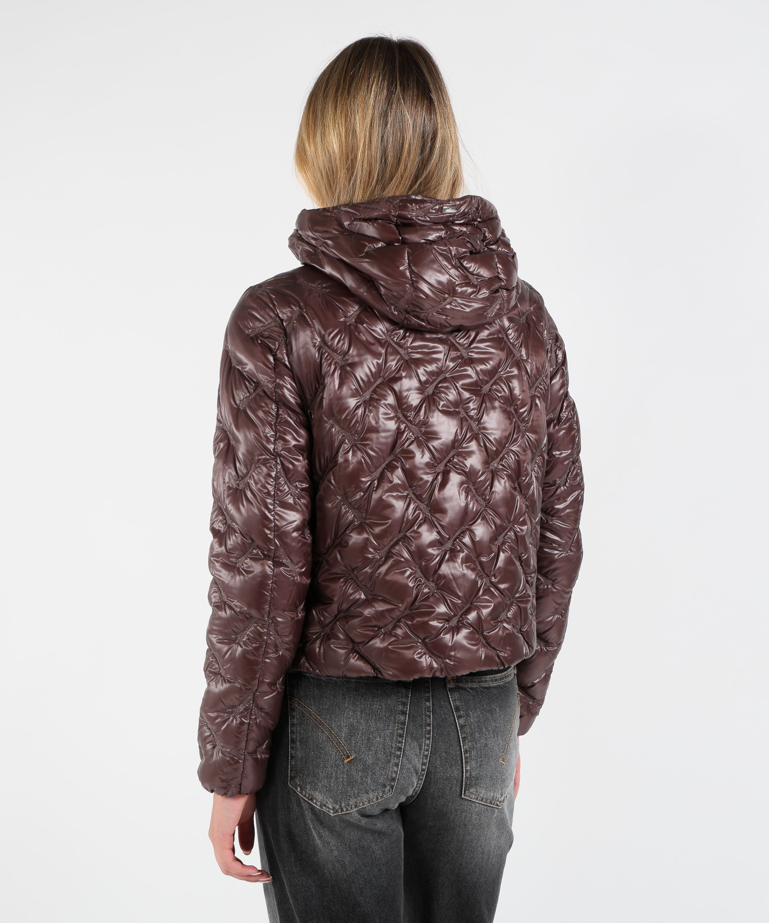 Piumini HERNO GIACCA RESORT IN NYLON ULTRALIGHT Marrone | HERNO