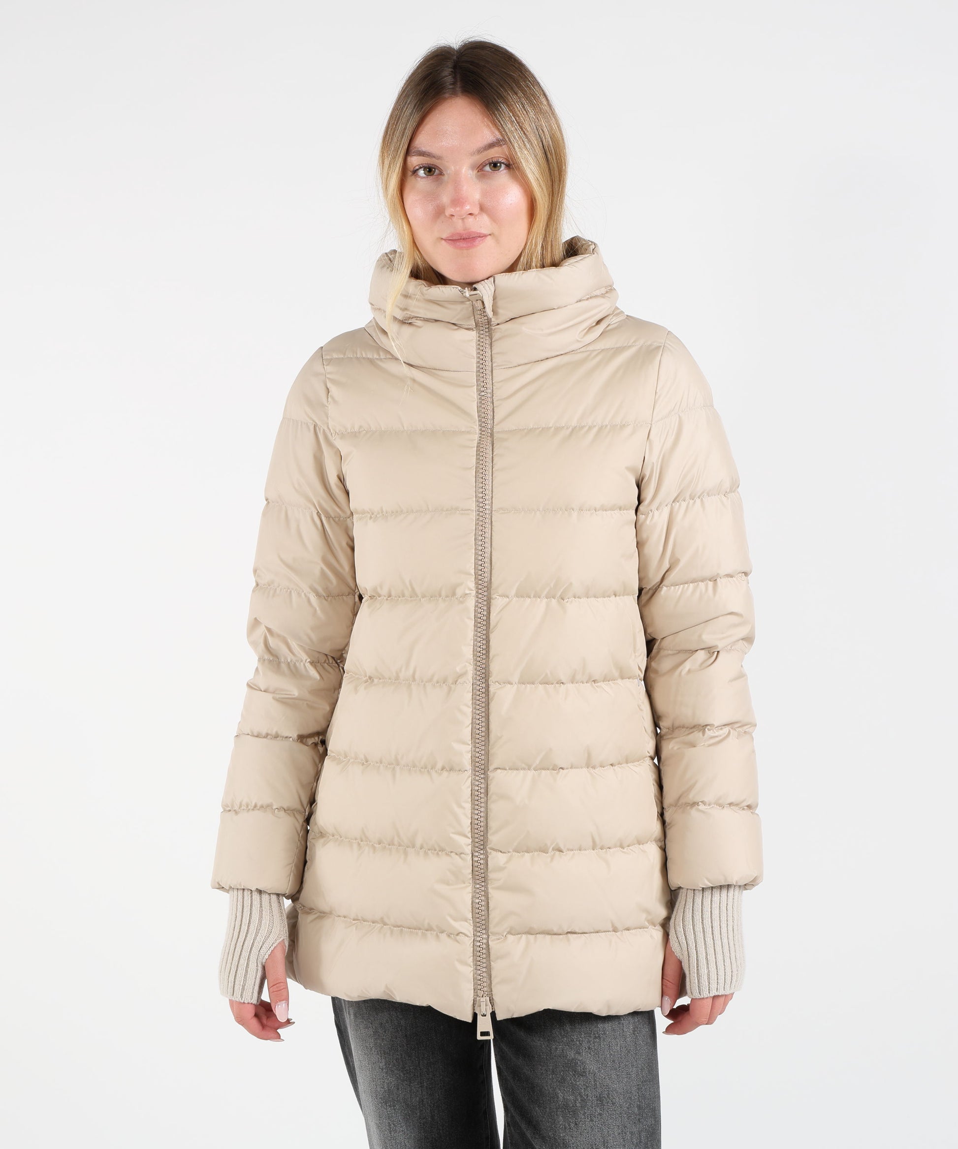 Puffer jackets HERNO Chamonix Puffer Jacket Chantilly | HERNO