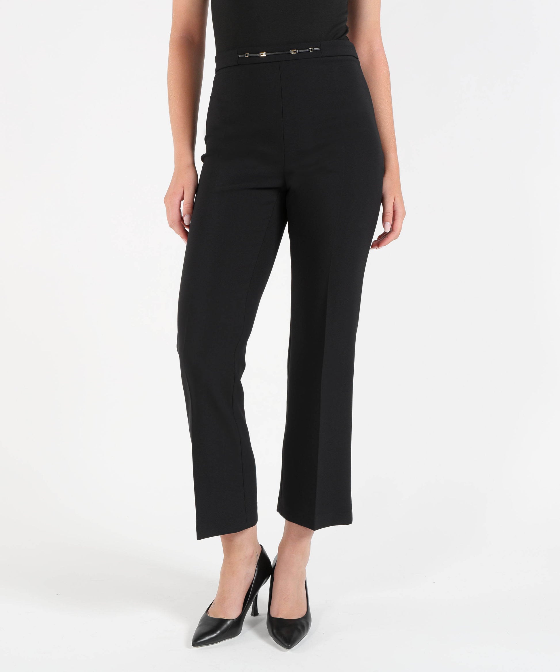 Trousers ELISABETTA FRANCHI Nero | ELISABETTA FRANCHI