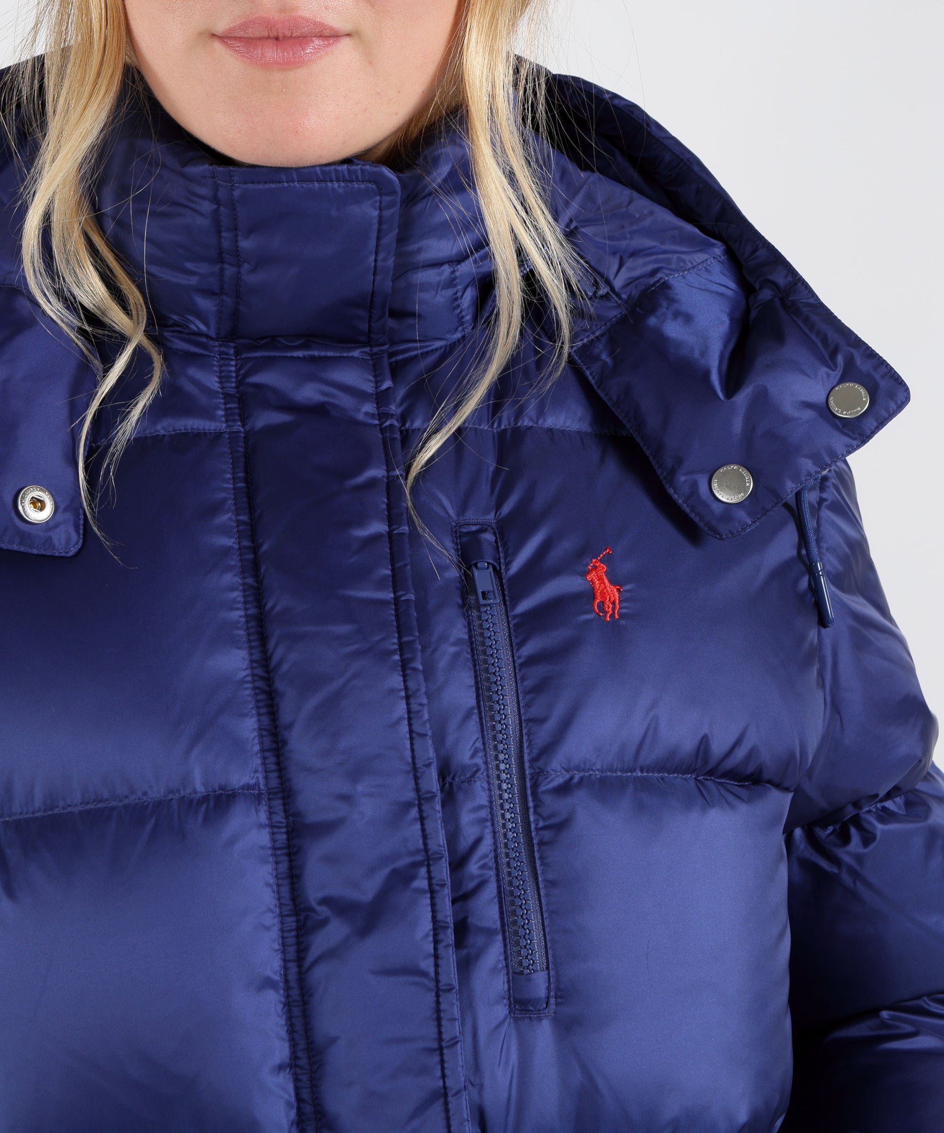 Puffer jackets POLO RALPH LAUREN water-repellent quilted down jacket Blu | POLO RALPH LAUREN