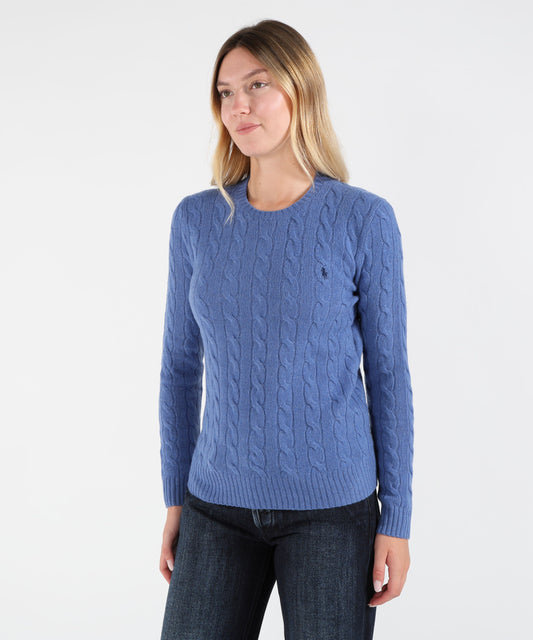 Pullover POLO RALPH LAUREN Pullover a treccia Azzurro | POLO RALPH LAUREN