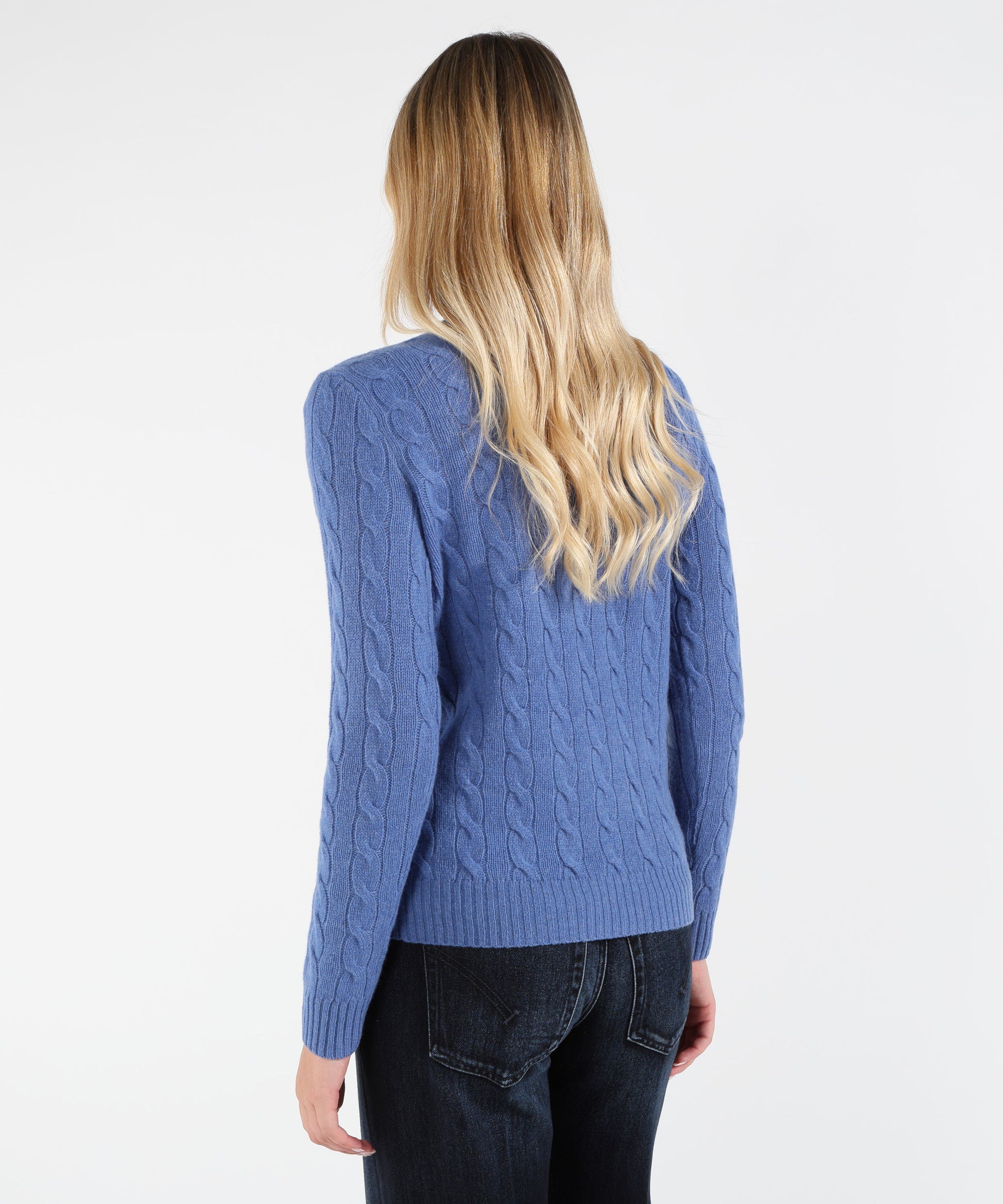 Pullovers POLO RALPH LAUREN Cable Knit Pullover Azzurro | POLO RALPH LAUREN