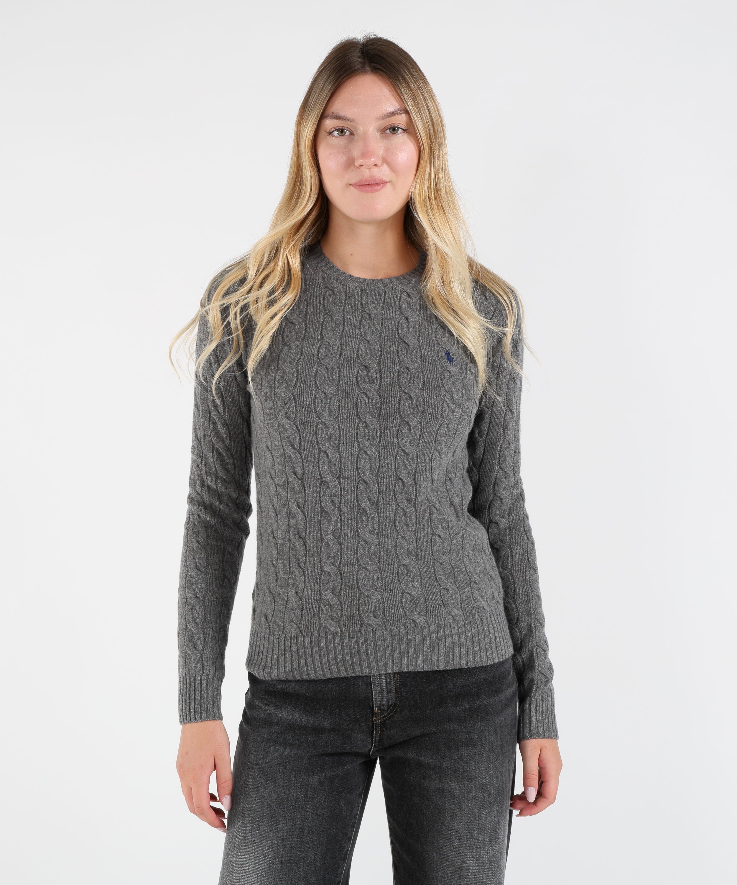Pullover POLO RALPH LAUREN Pullover a treccia Grigio | POLO RALPH LAUREN