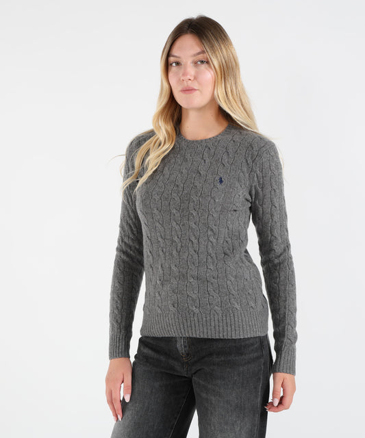 Pullover POLO RALPH LAUREN Pullover a treccia Grigio | POLO RALPH LAUREN