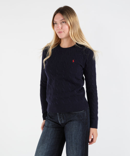 Pullover POLO RALPH LAUREN Pullover a treccia Navy | POLO RALPH LAUREN