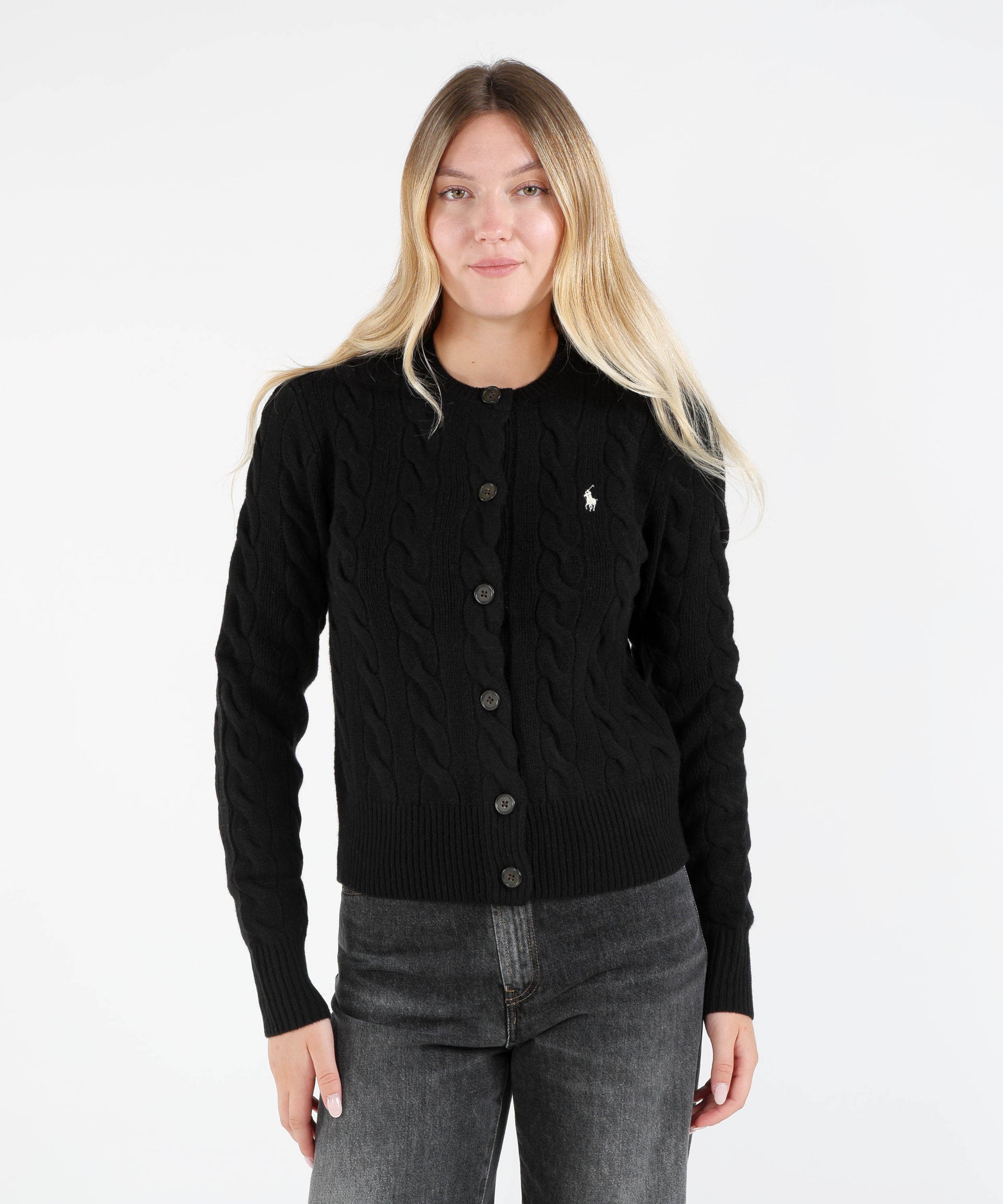POLO RALPH LAUREN Cardigan a treccia