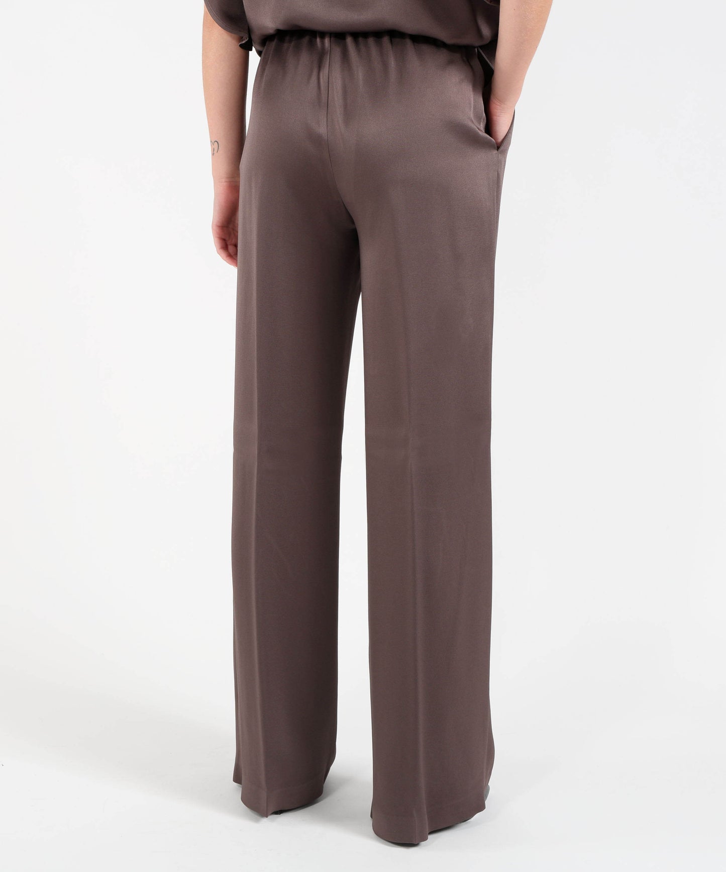 HERNO Resort Satin Trousers