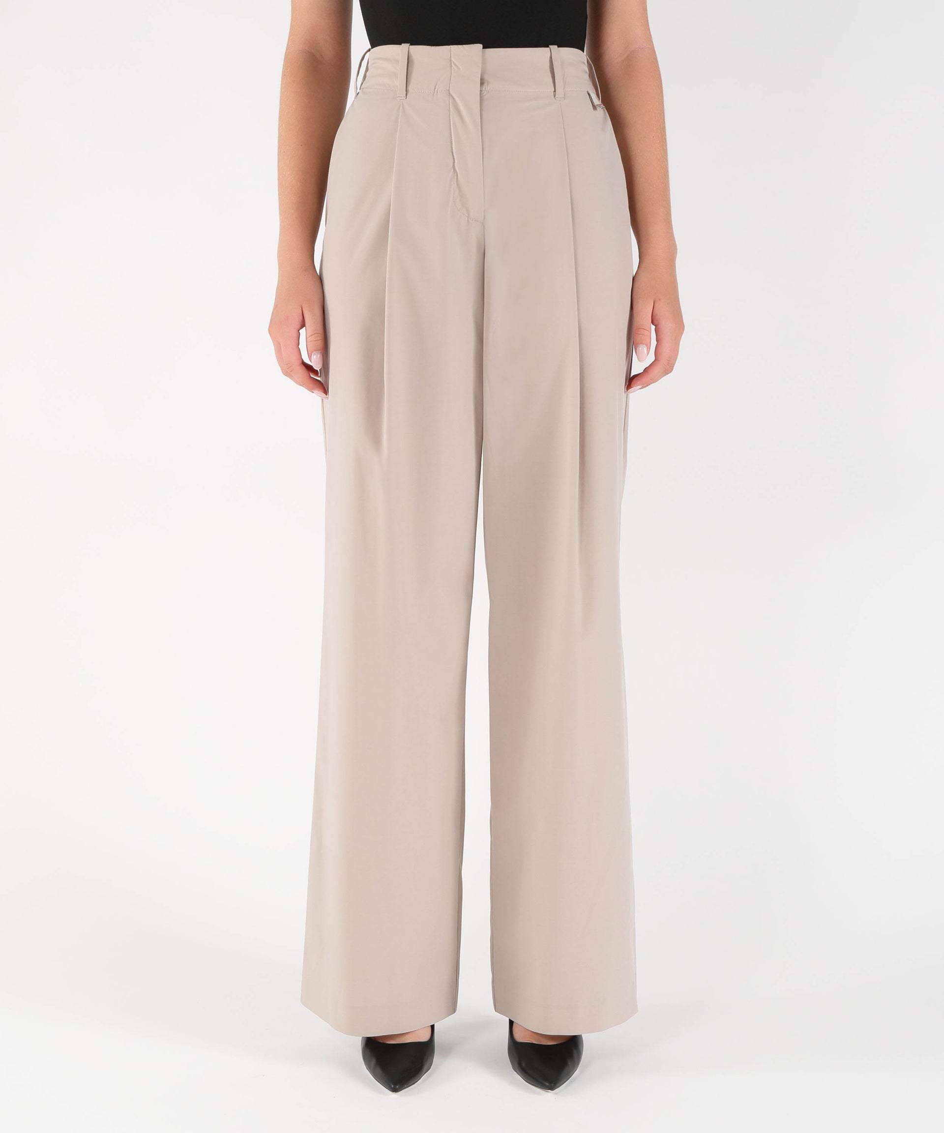 HERNO PANTALONI RESORT IN MICROMODAL STRETCH
