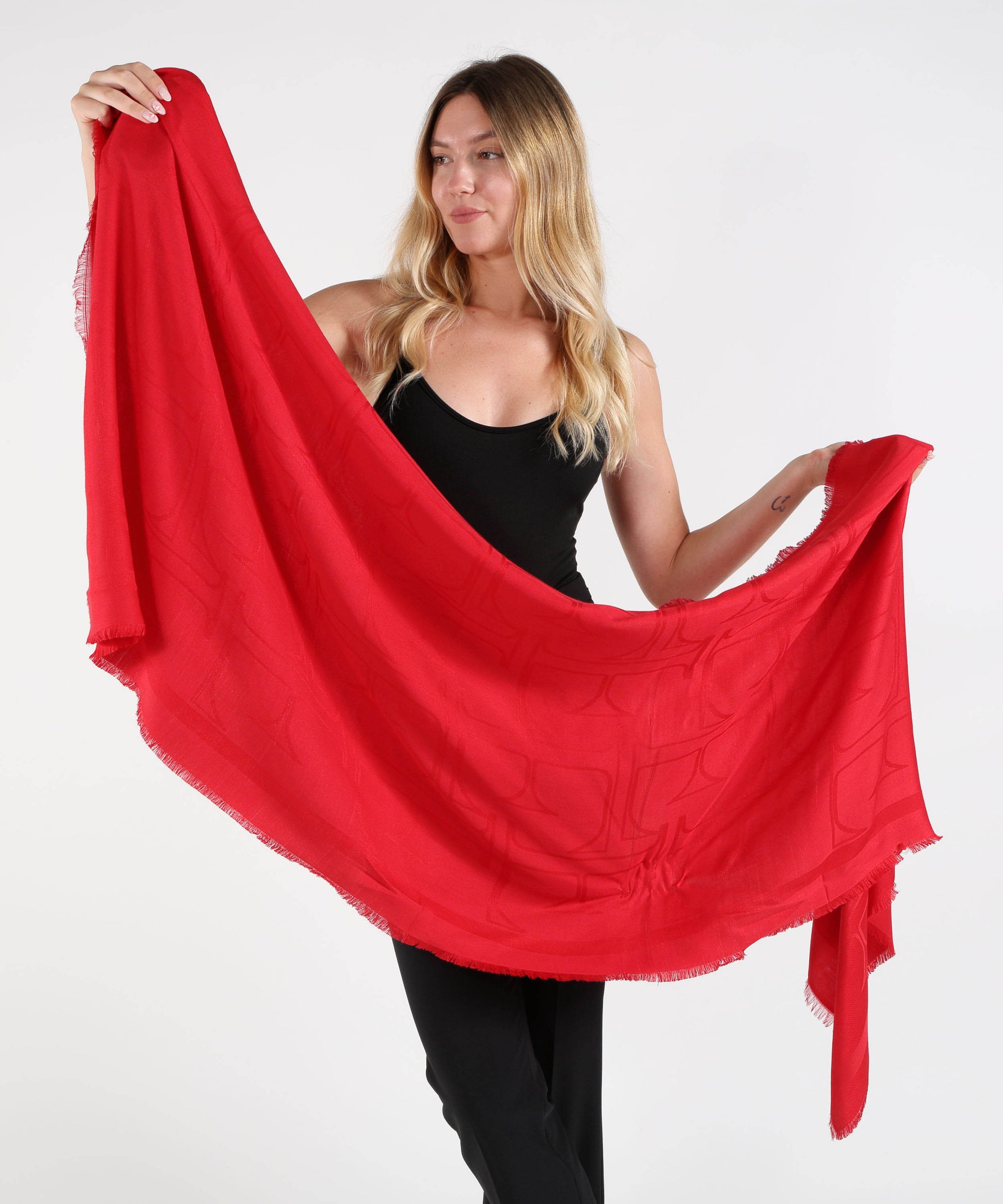 Scarves ELISABETTA FRANCHI Rosso | ELISABETTA FRANCHI