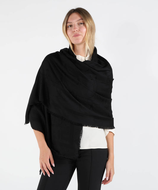 ELISABETTA FRANCHI Foulard in viscosa e modal
