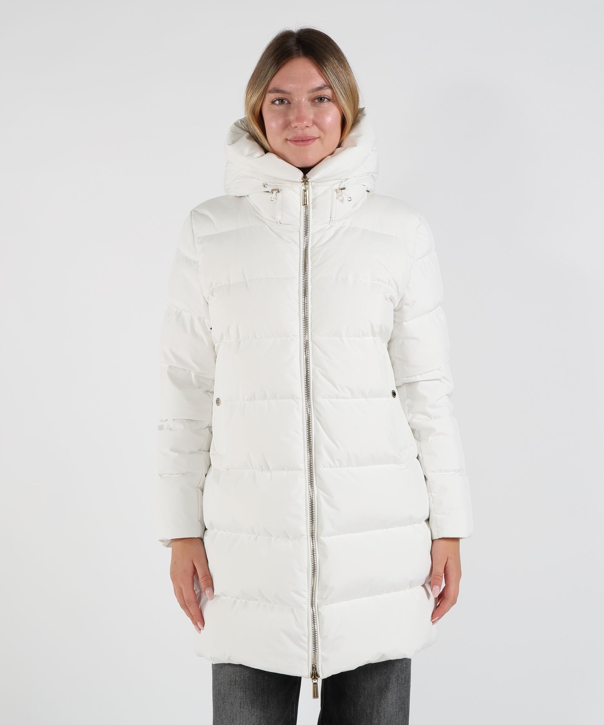 Puffer jackets MOORER Bianco | MOORER