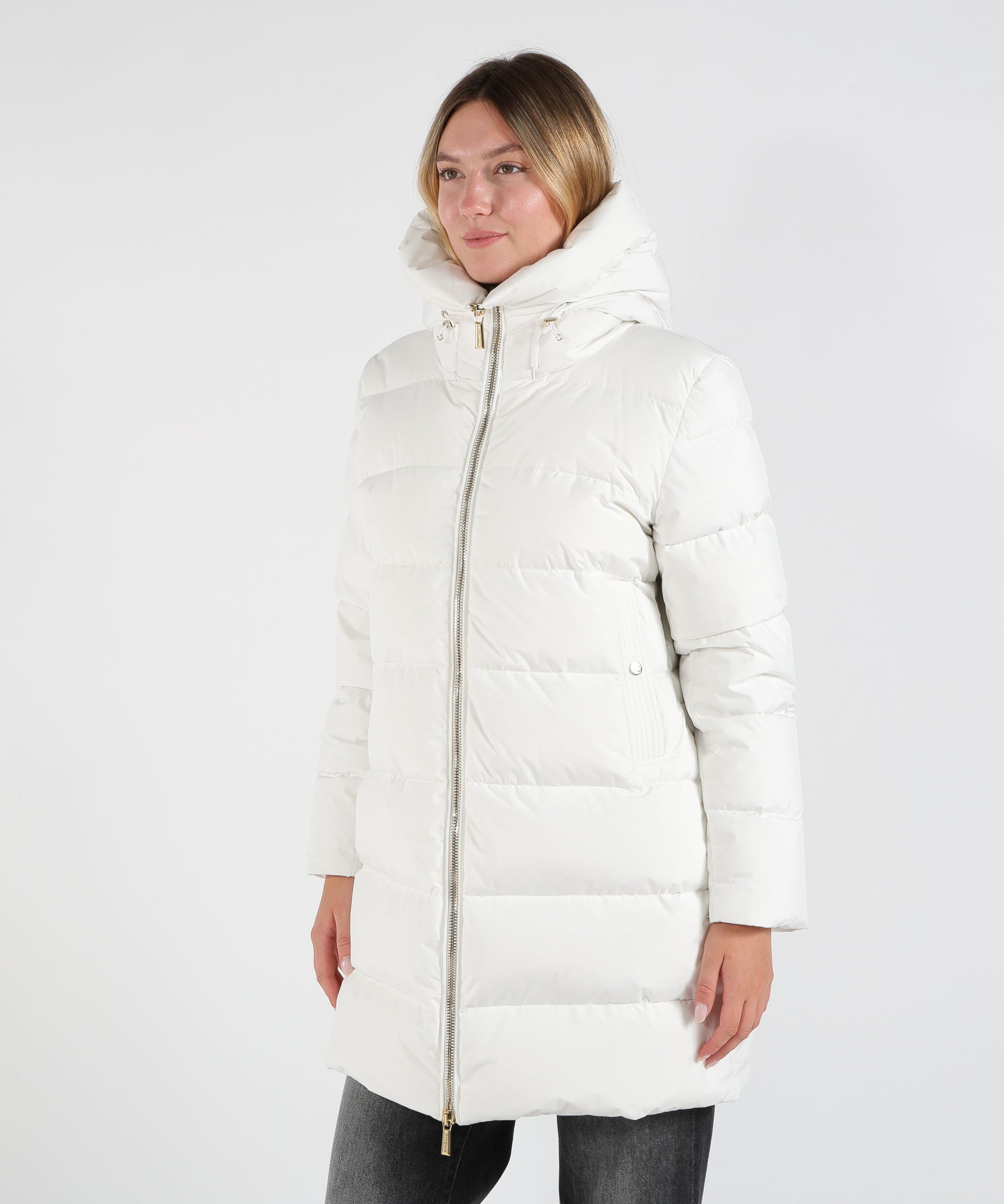 Puffer jackets MOORER Bianco | MOORER
