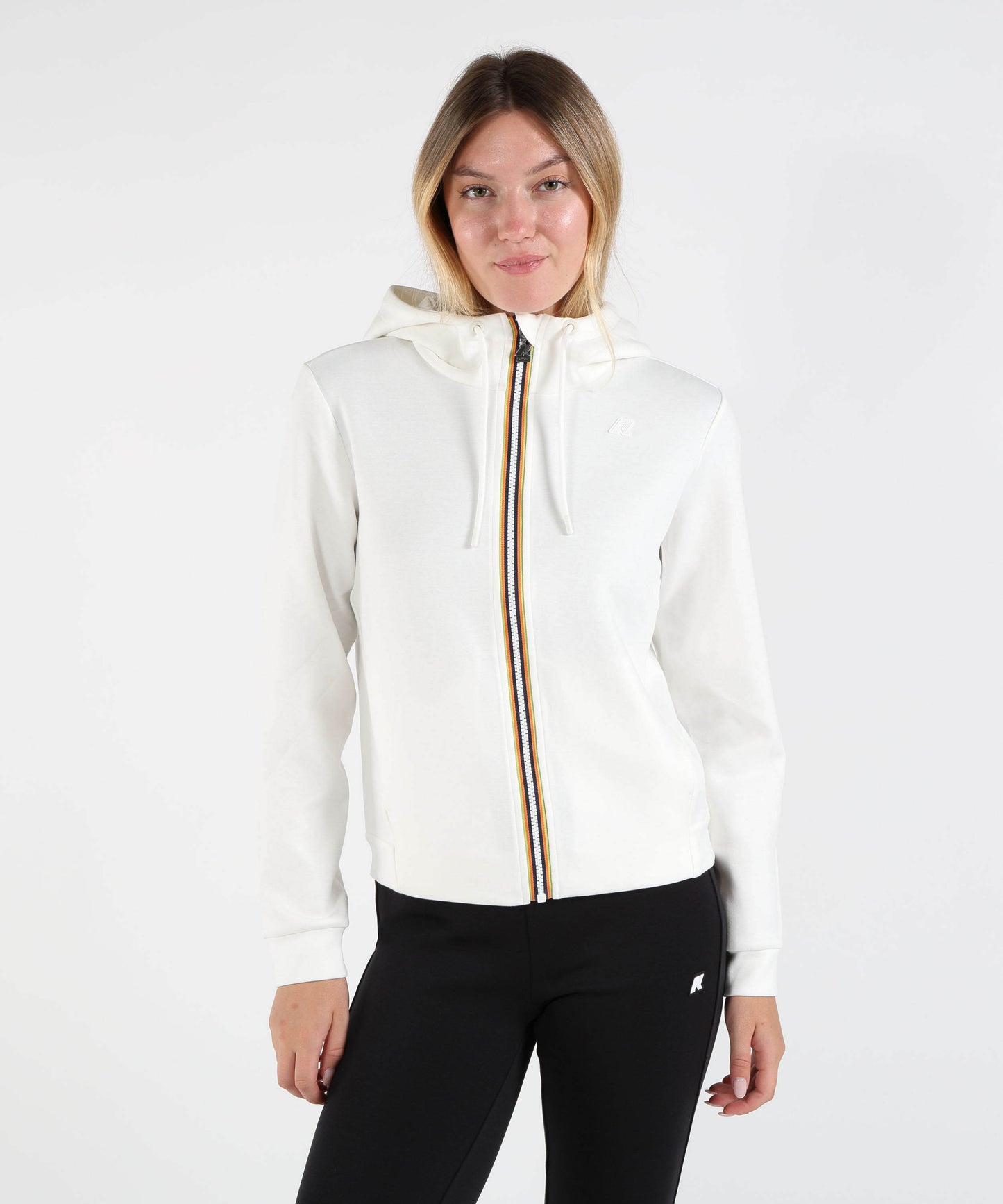 K-WAY Giacca Reversibile con Cappuccio