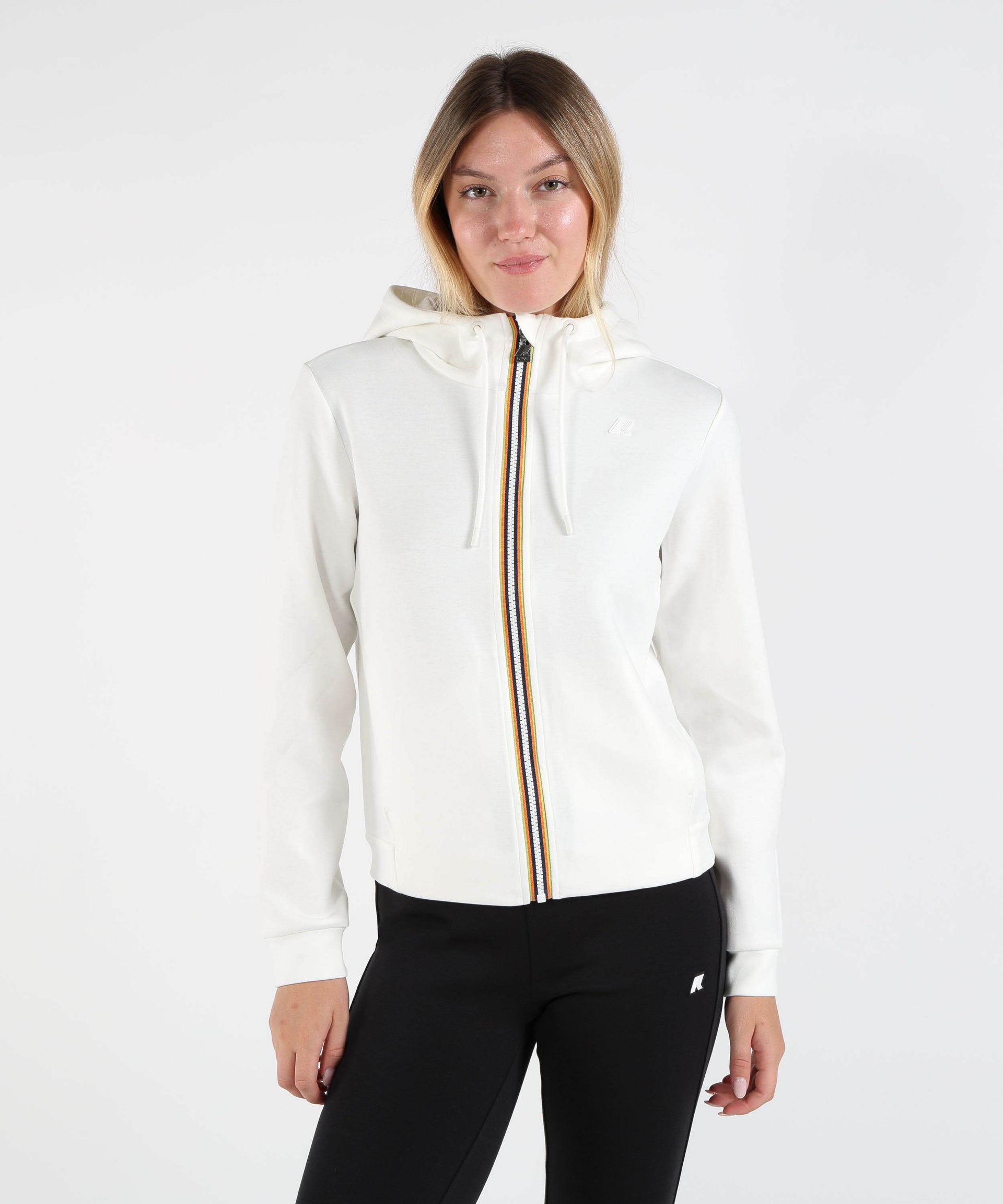 K-WAY Giacca Reversibile con Cappuccio