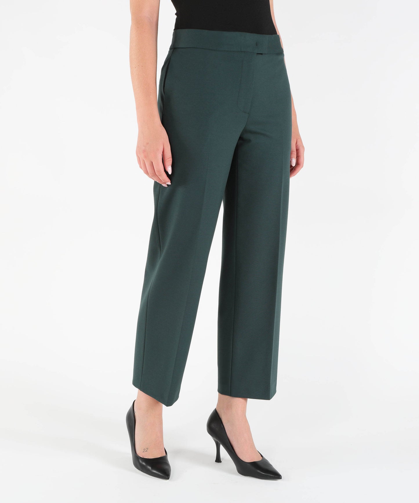 LIVIANA CONTI Pantaloni Dritti con Piega Stirata