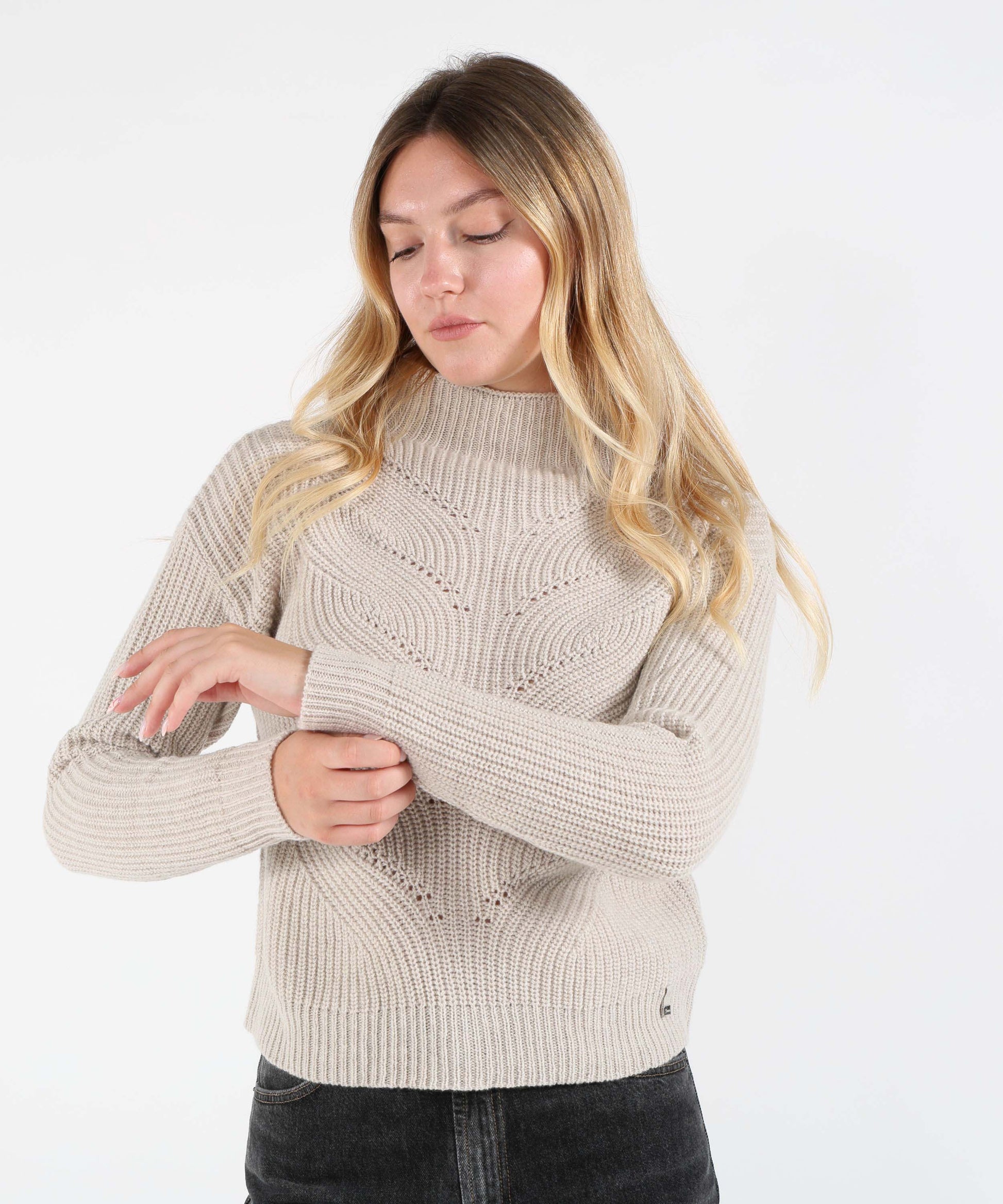Maglie HERNO Maglione in Lana a Collo Alto Chantilly | HERNO