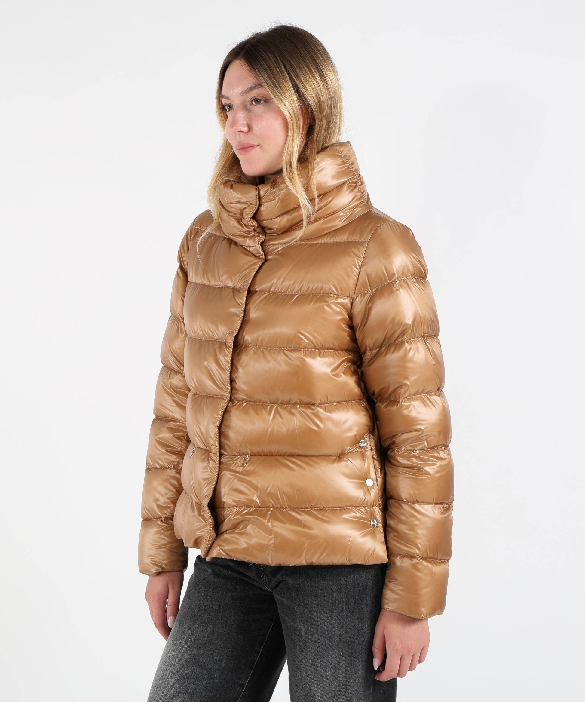 Piumini HERNO Cappa trapuntata Cammello | HERNO