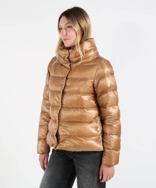 Piumini HERNO Cappa trapuntata Cammello | HERNO