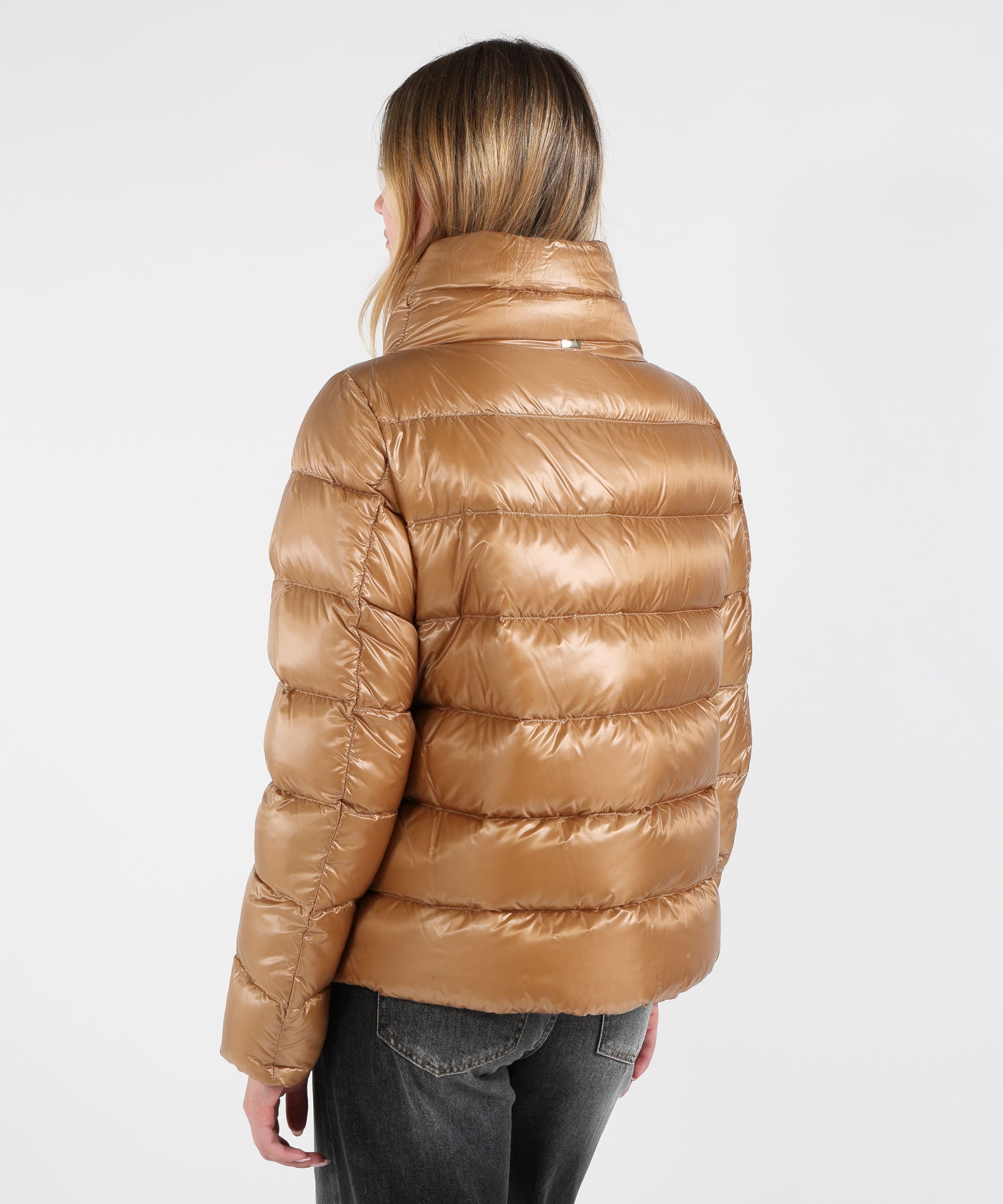 Piumini HERNO Cappa trapuntata Cammello | HERNO