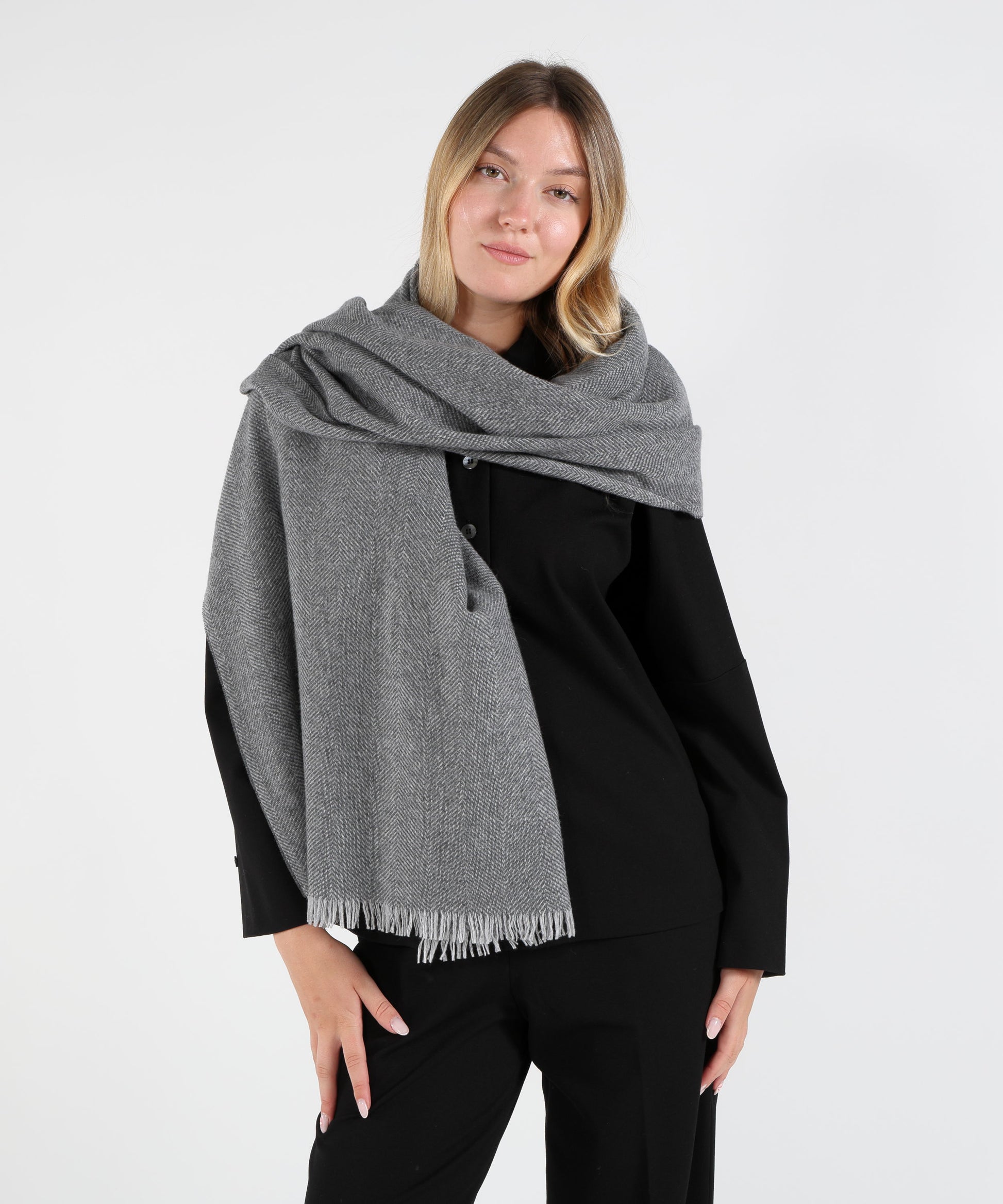 Scarves LIVIANA CONTI Grigio | LIVIANA CONTI