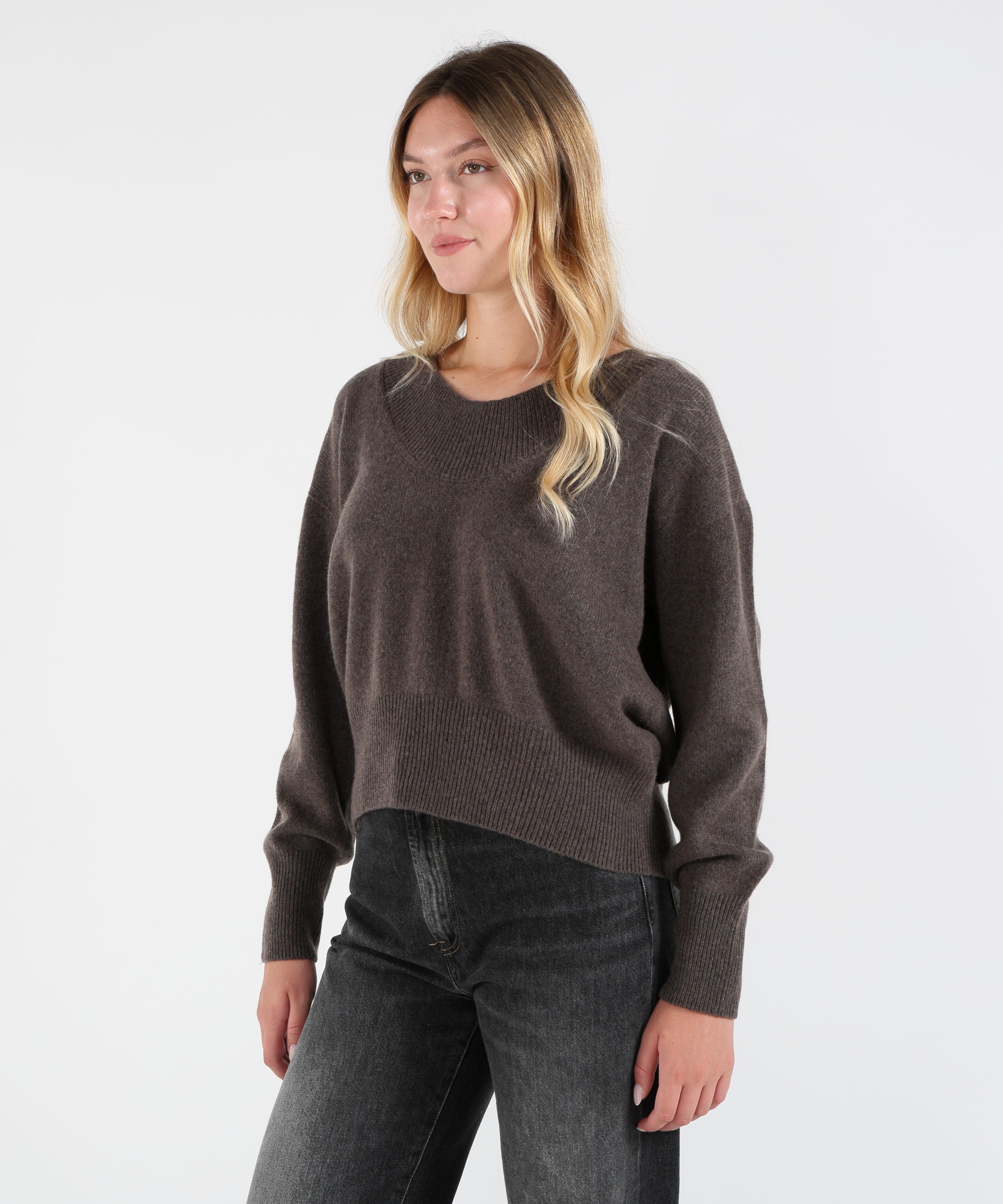 Maglie LIVIANA CONTI Maglione esther Marrone | LIVIANA CONTI