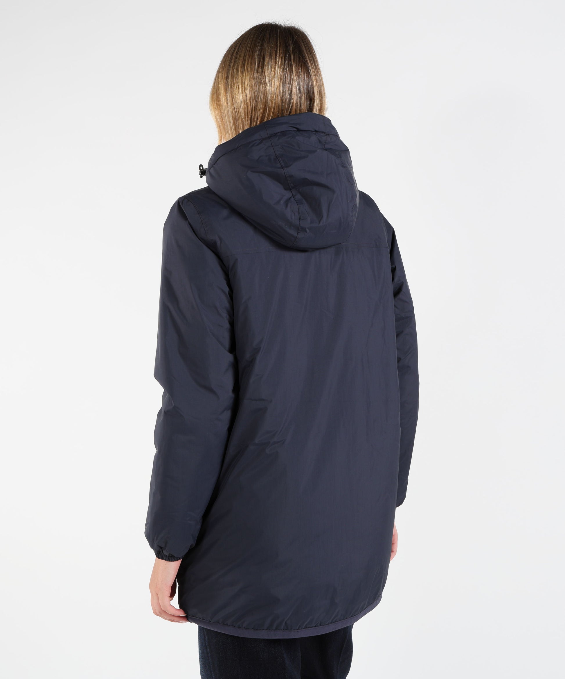 Parka K-WAY Parka Corto con Cappuccio Blu | K-WAY