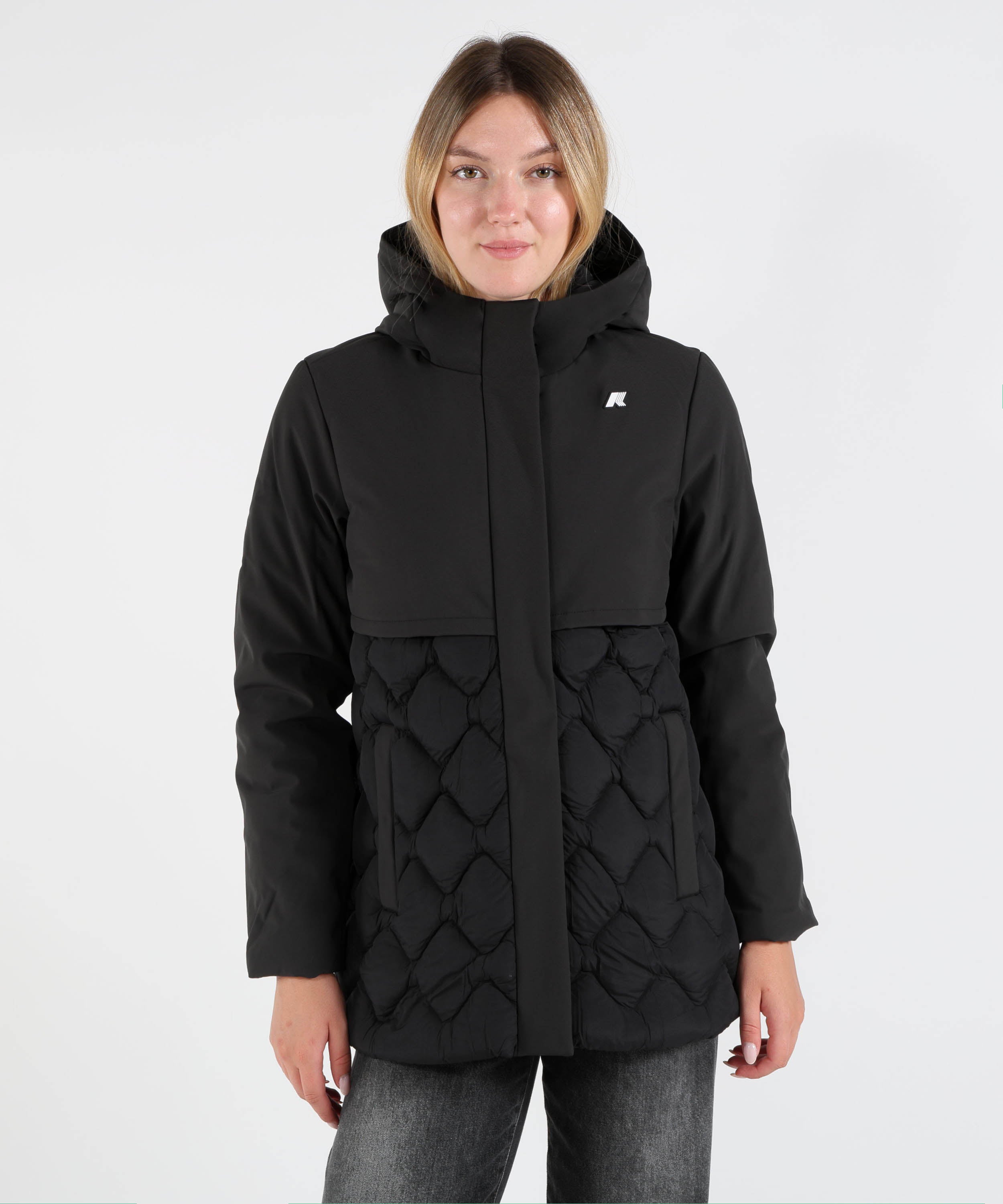 Parkas K-WAY SIPHANE HYBRID WARM SHELL Nero | K-WAY