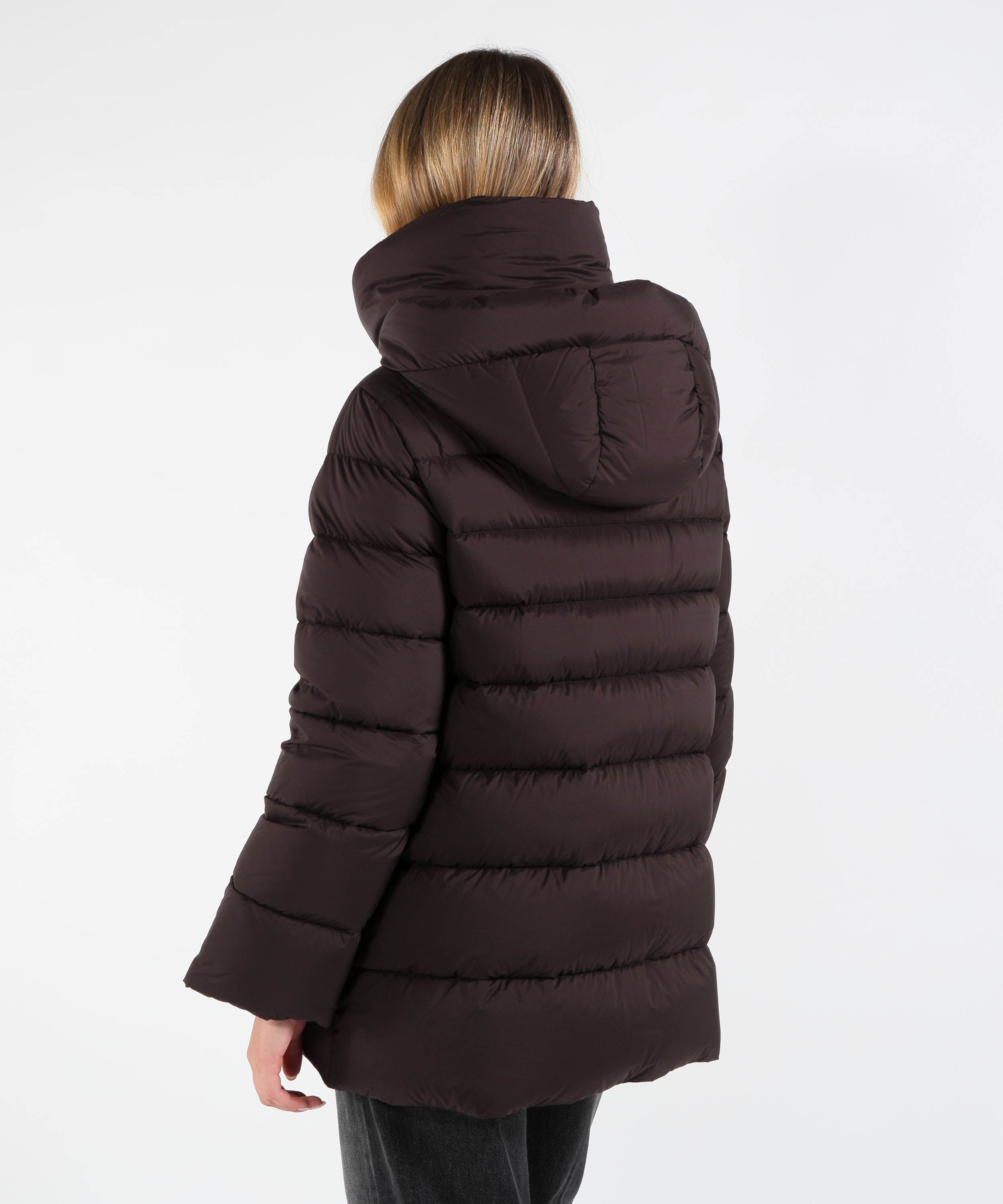 Puffer jackets MOORER Siberian Goose Down Jacket Cioccolato | MOORER