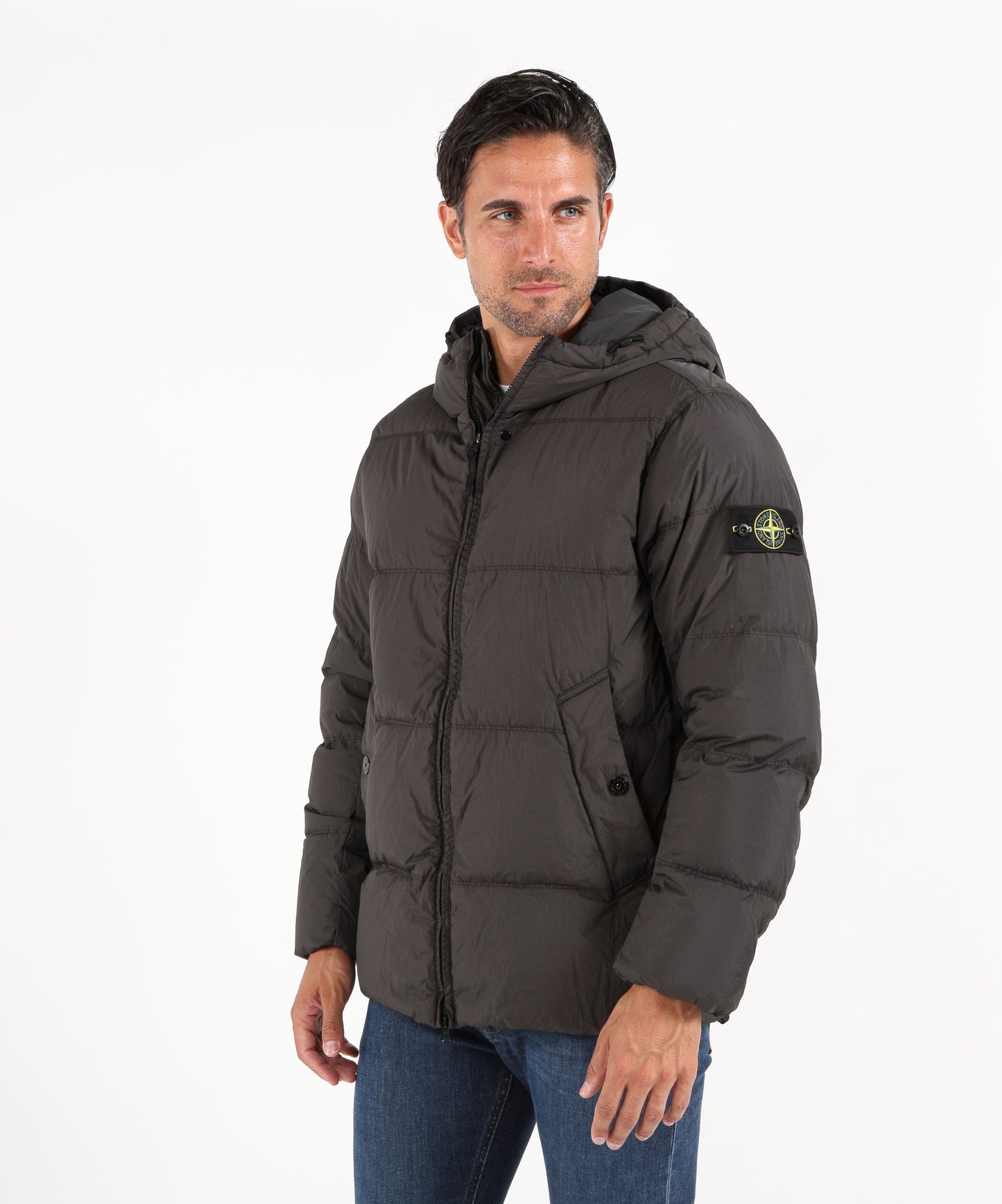 STONE ISLAND CRINKLE REPS NY
Piumino resistente al vento con antigoccia