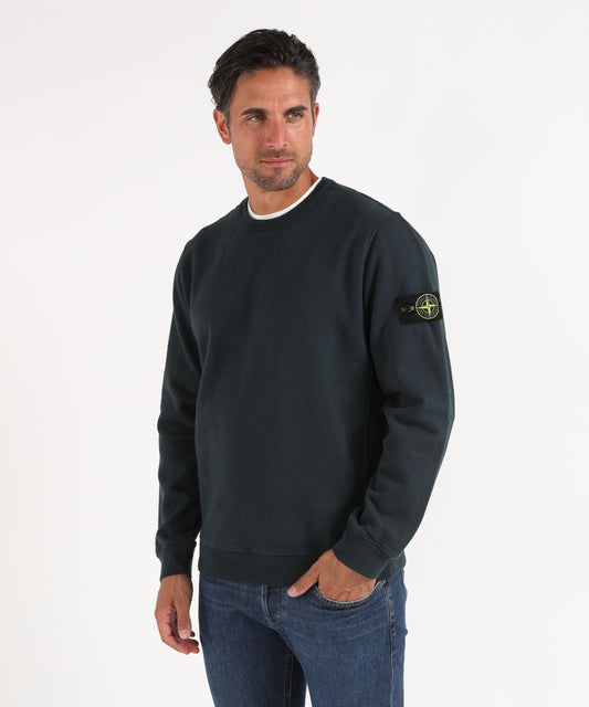Felpe STONE ISLAND BRUSHED ORGANIC COTTON FLEECE
Felpa girocollo vestibilità regular con inserti a costine Verde scuro | STONE ISLAND