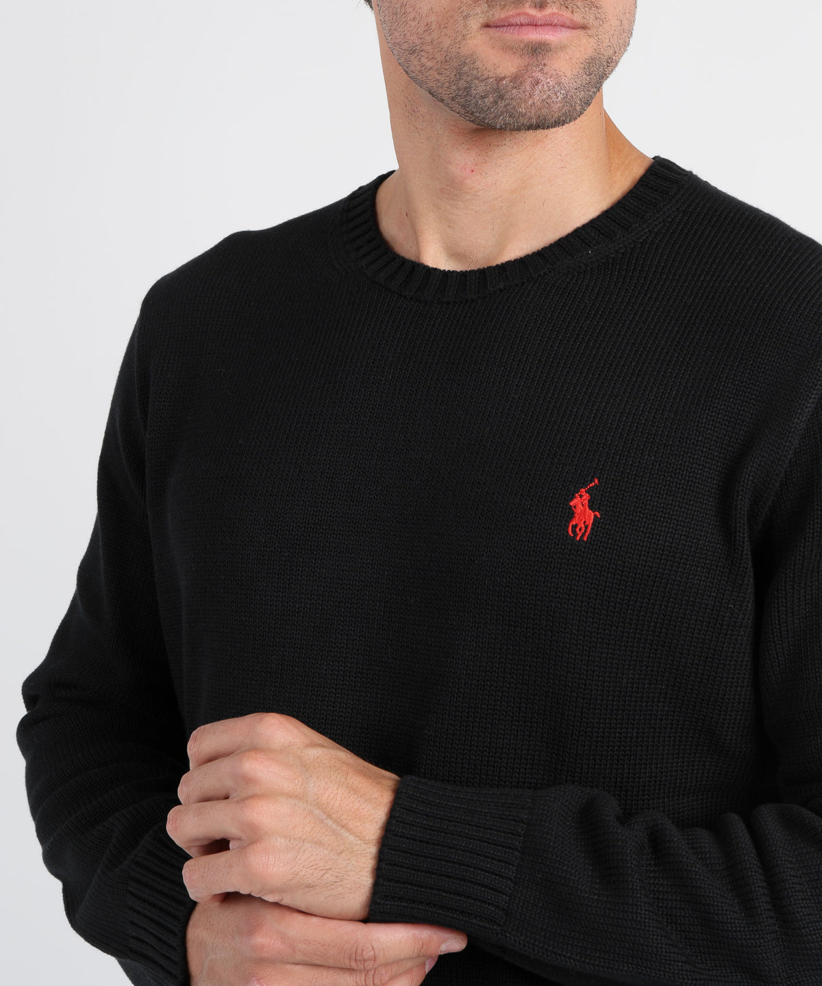 Knitwear POLO RALPH LAUREN  long sleeve sweater Nero | POLO RALPH LAUREN