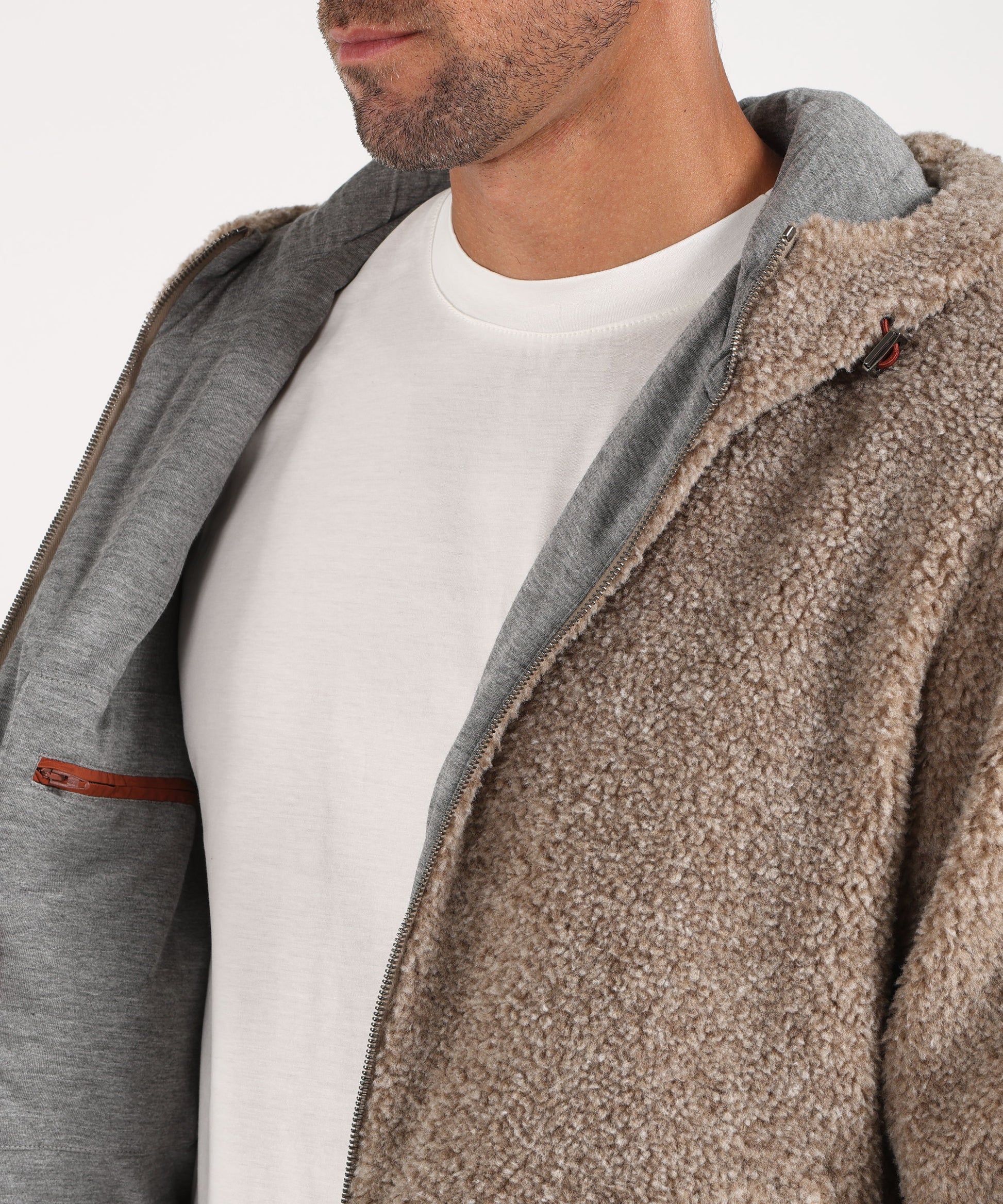 Giubbotti HERNO Giacca con cappuccio Tortora | HERNO