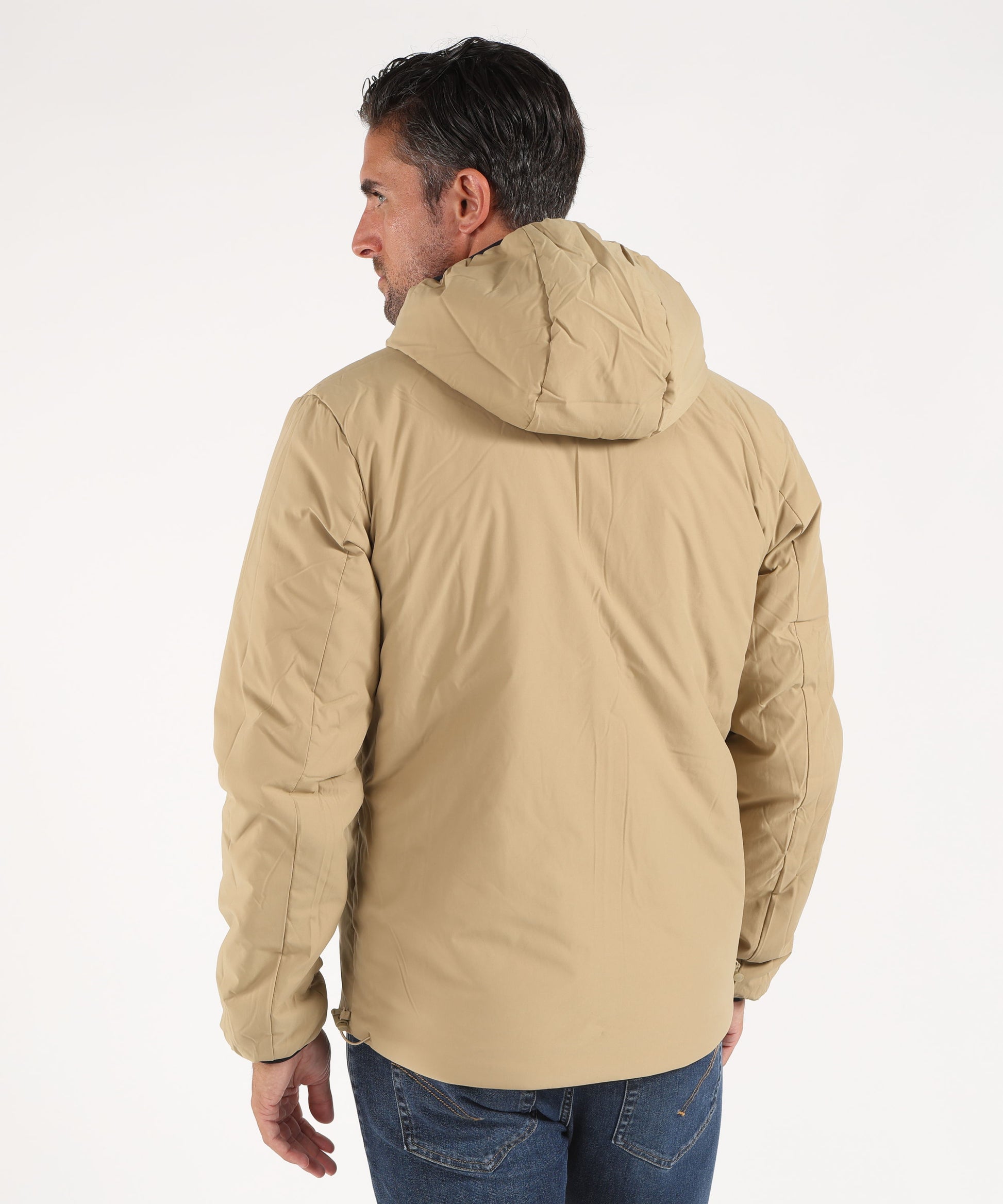 Giacche K-WAY giubbotto jack st warm double Nero/beige | K-WAY