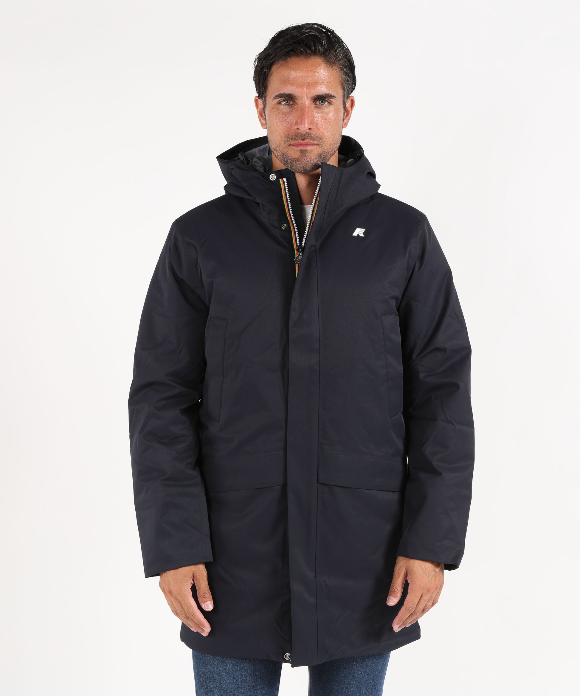 Giacche K-WAY jarno twill marmotta Blu | K-WAY