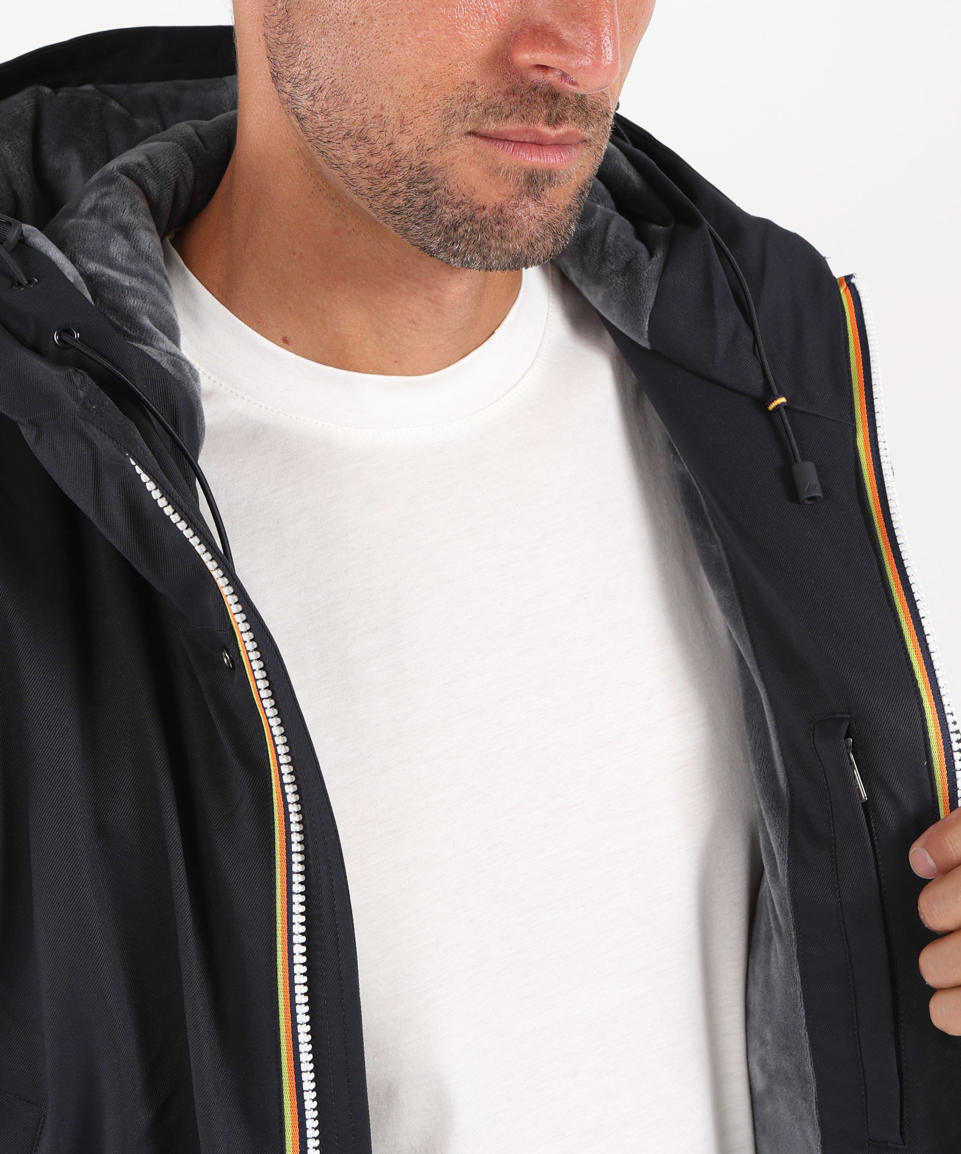 Giacche K-WAY jarno twill marmotta Blu | K-WAY