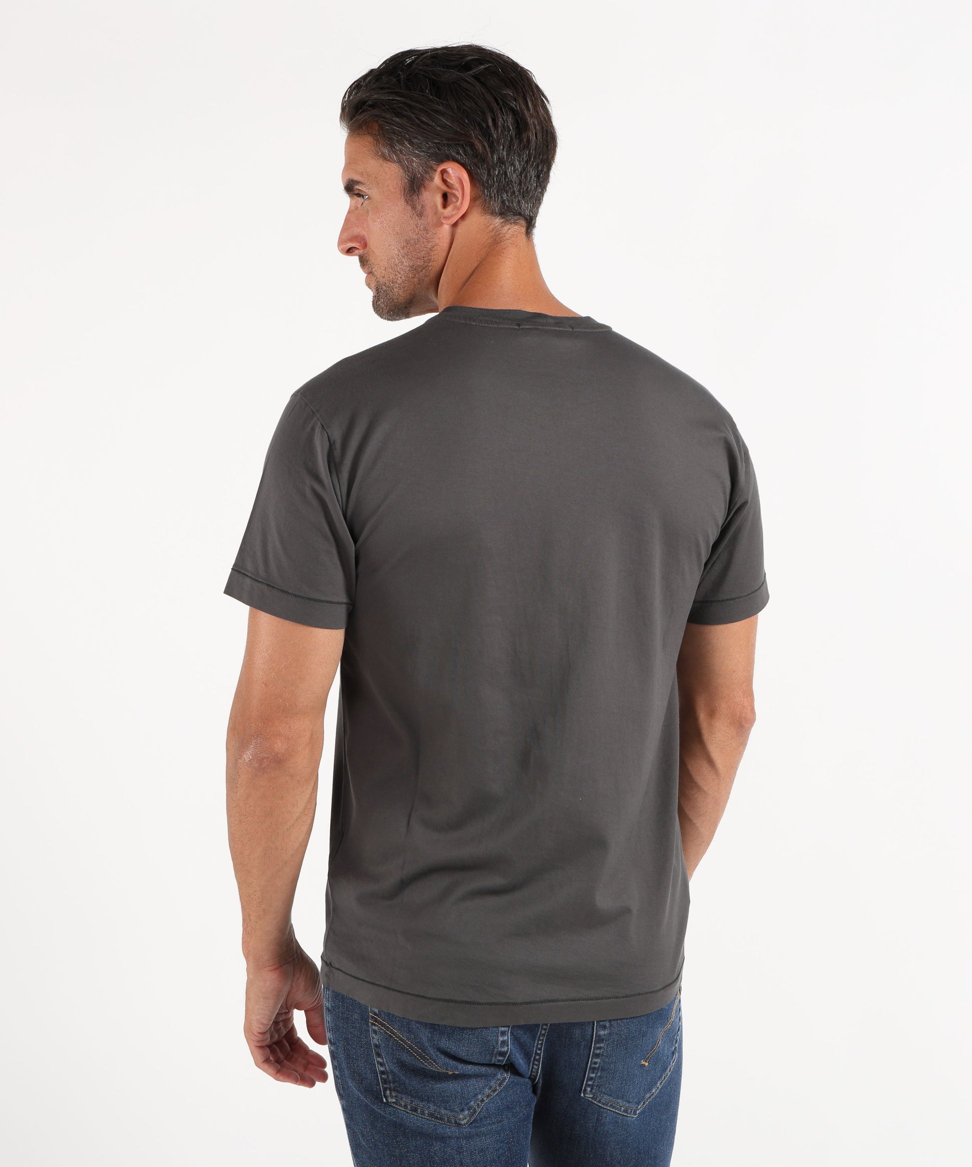 T-shirt STONE ISLAND T-shirt in jersey Grigio | STONE ISLAND