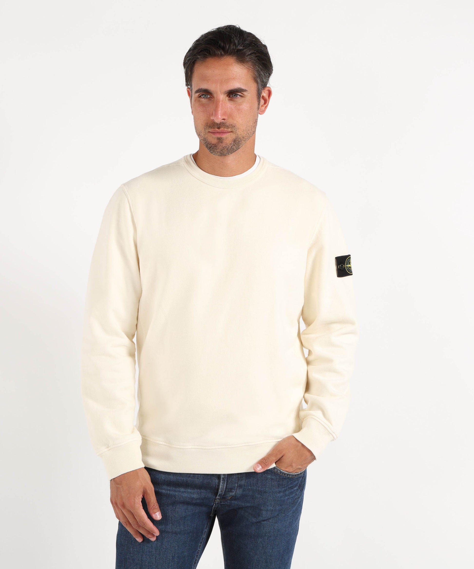 Sweatshirts STONE ISLAND Avorio | STONE ISLAND