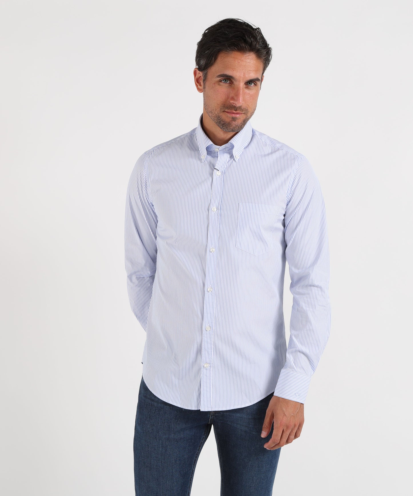PAUL&SHARK Camicia in popeline di cotone Soffio