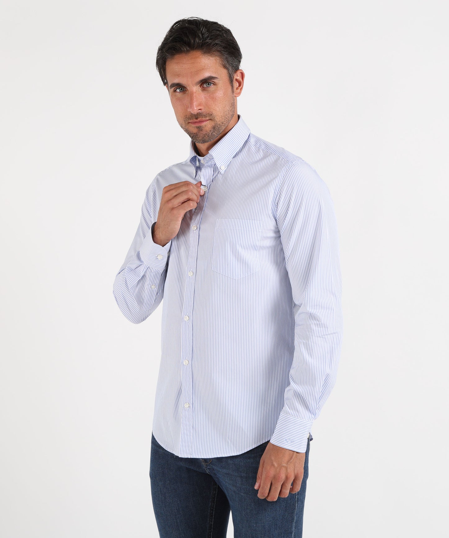 PAUL&SHARK Camicia in popeline di cotone Soffio
