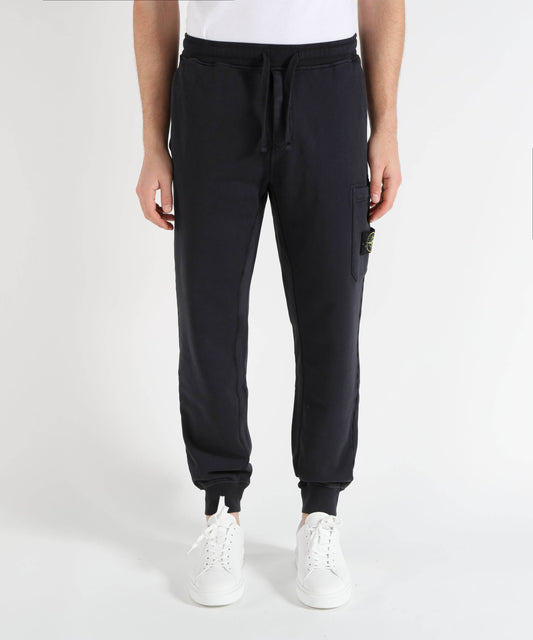 Pantaloni STONE ISLAND Pantalone Uomo in Cotone con Vita Elasticizzata Navy | STONE ISLAND