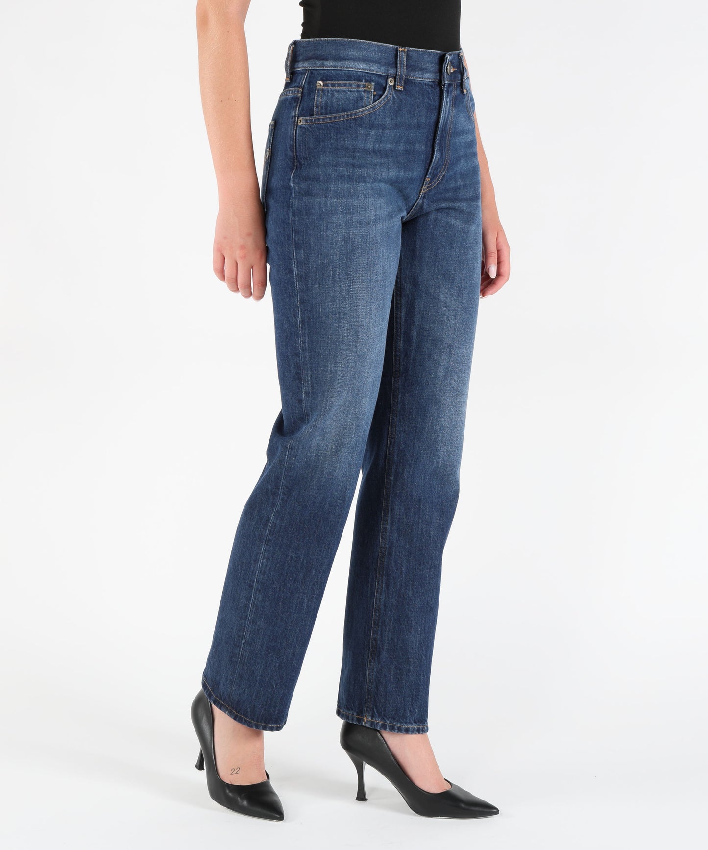 DONDUP Jeans Dafne regular in denim fisso