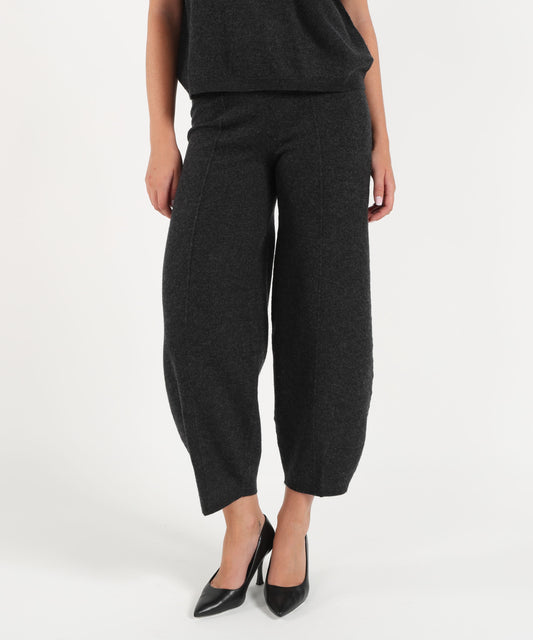 Pantaloni SEMICOUTURE Pantalone estella Grigio | SEMICOUTURE