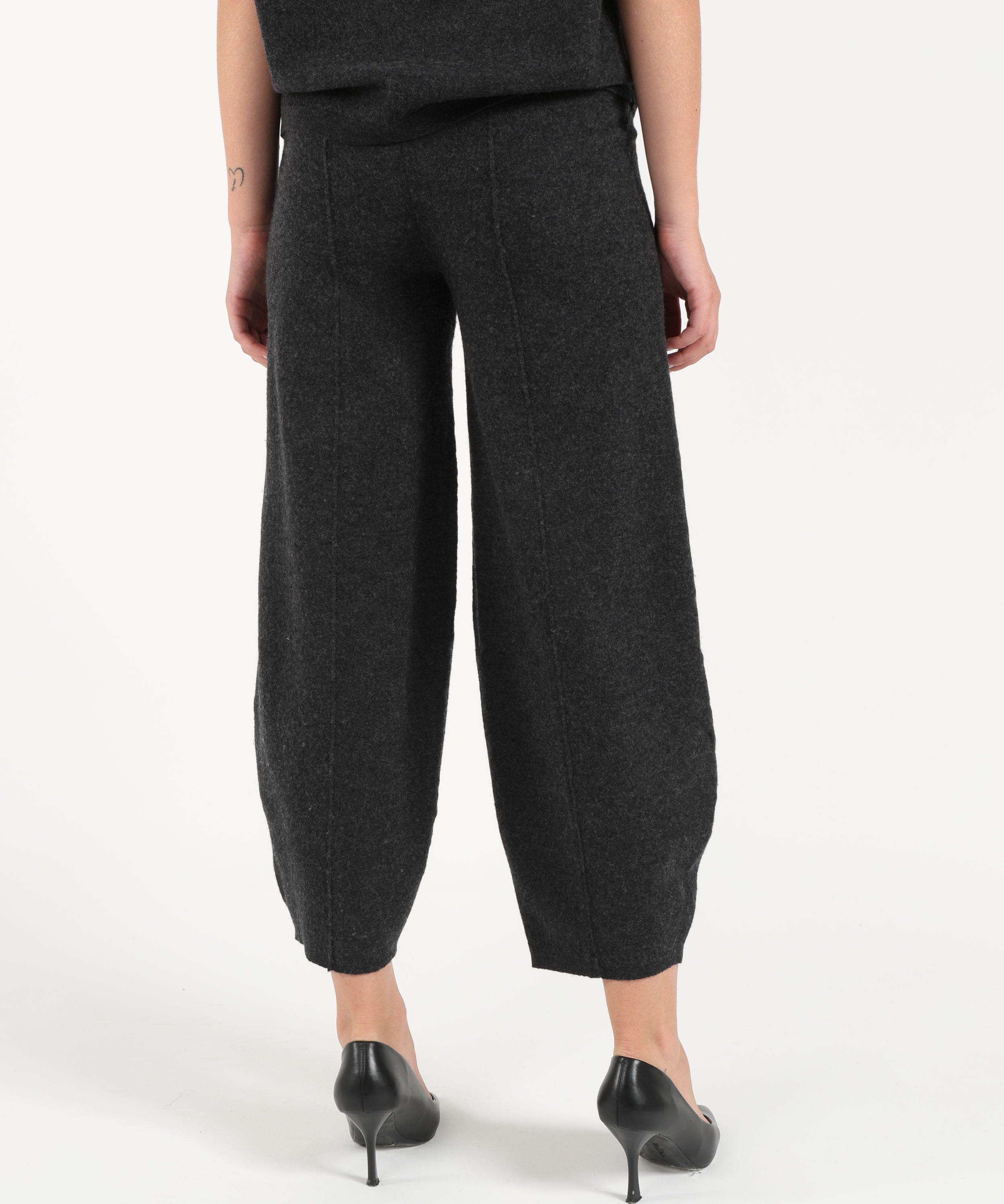 Pantaloni SEMICOUTURE Pantalone estella Grigio | SEMICOUTURE