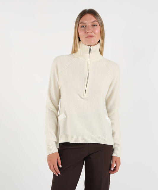Maglie SEMICOUTURE Maglia meg Burro | SEMICOUTURE