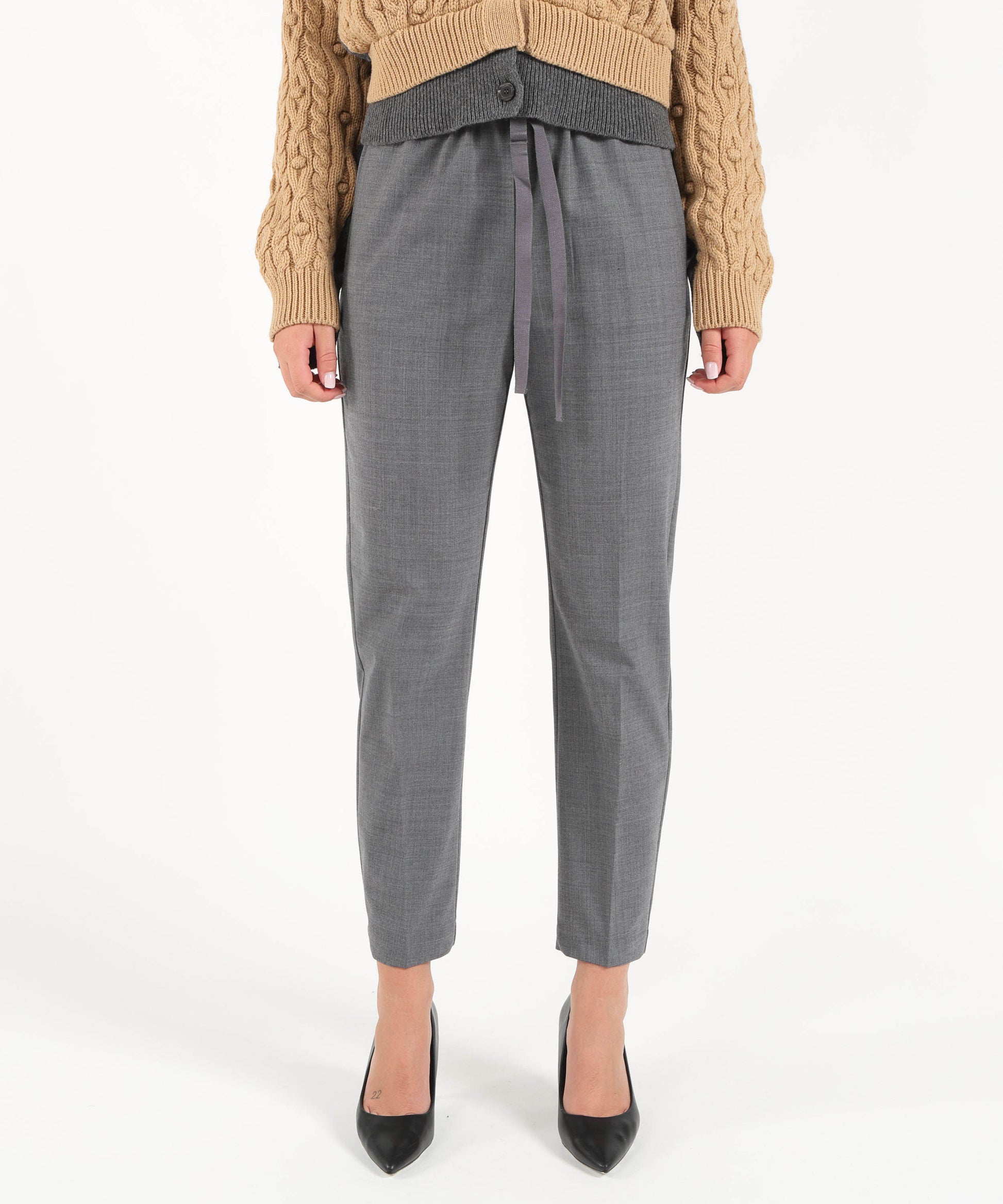 Trousers SEMICOUTURE Grigio | SEMICOUTURE