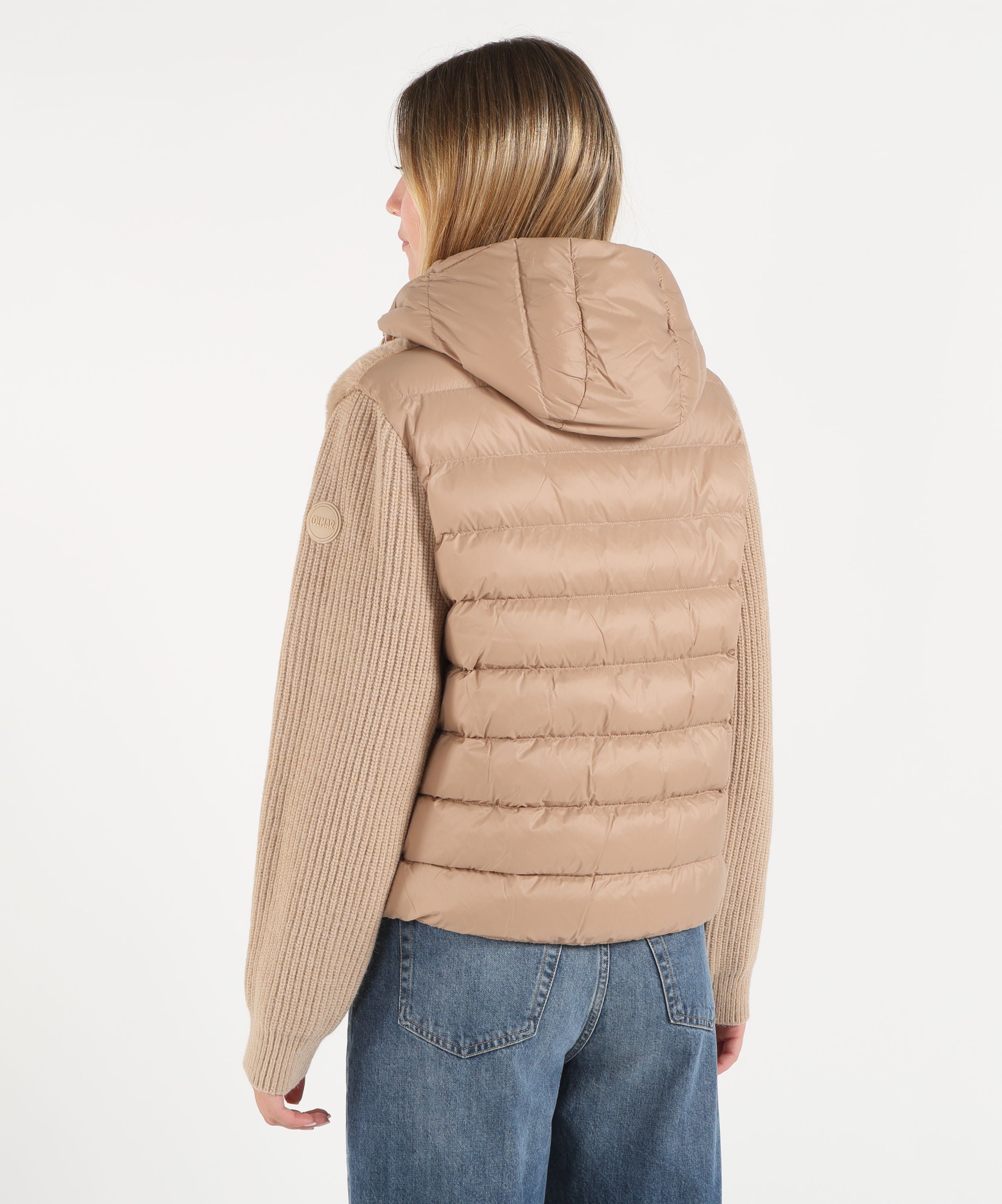 Piumini COLMAR Giacca ibrida in pelliccia sintetica Cammello | COLMAR