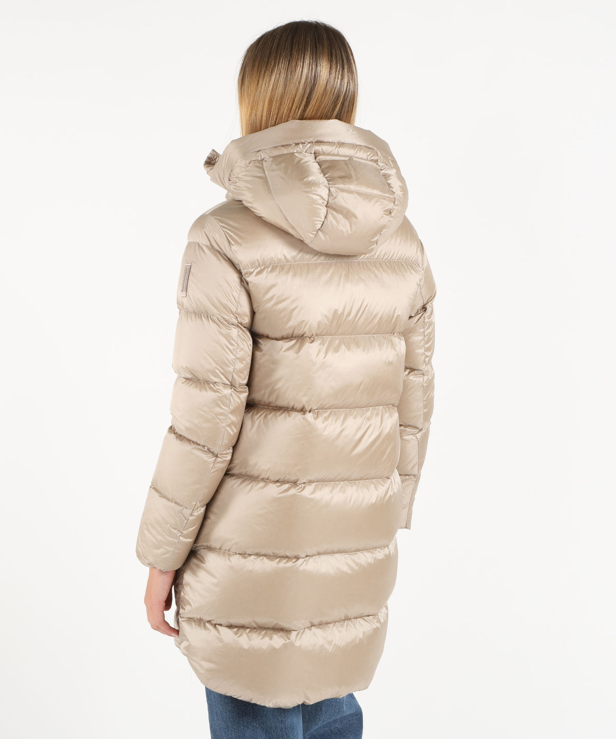 BOMBOOGIE Geneva Women's Long Windproof, Downproof Down Jacket