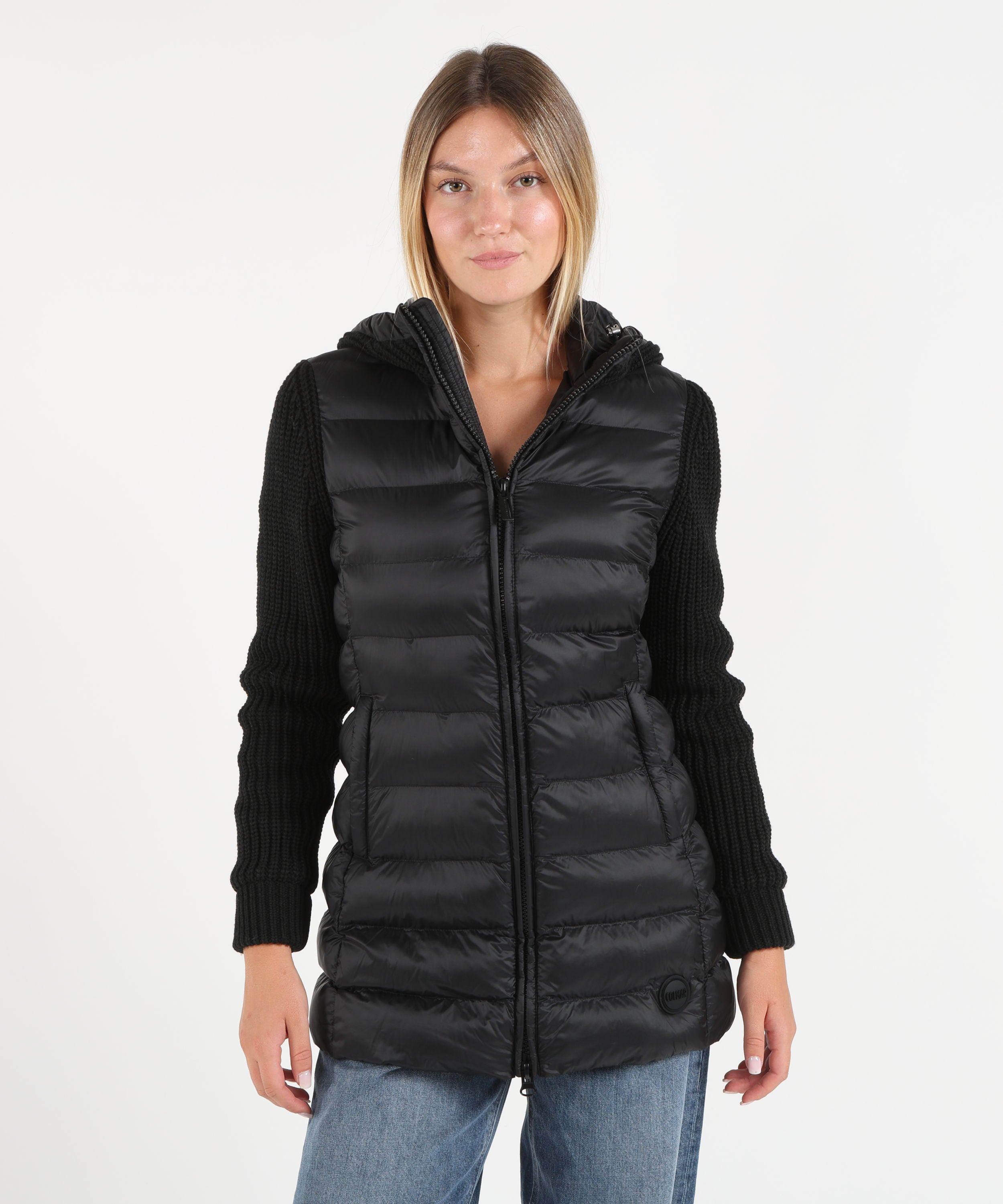 Piumini COLMAR Giacca ibrida medio lunga Nero | COLMAR