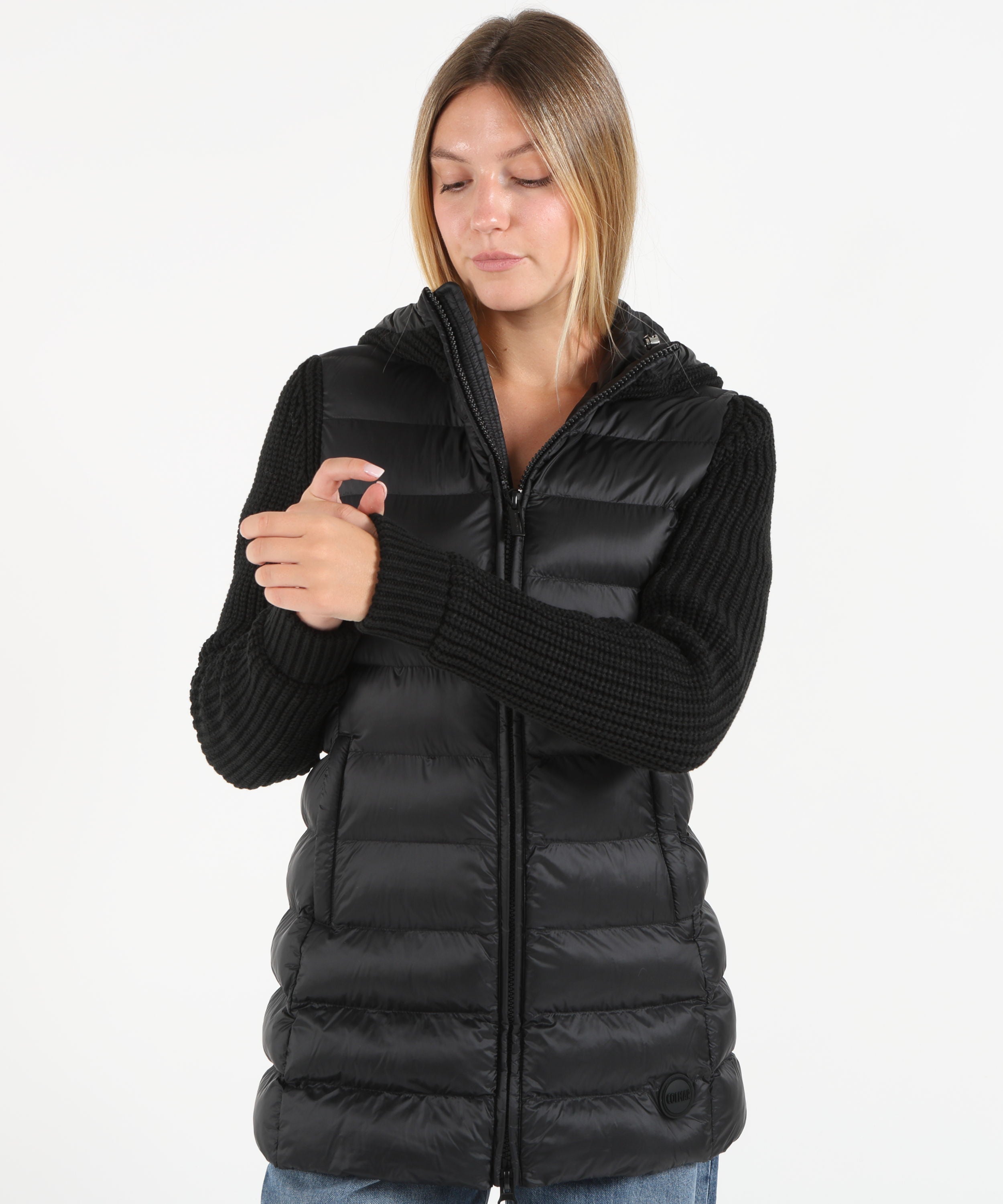 Piumini COLMAR Giacca ibrida medio lunga Nero | COLMAR